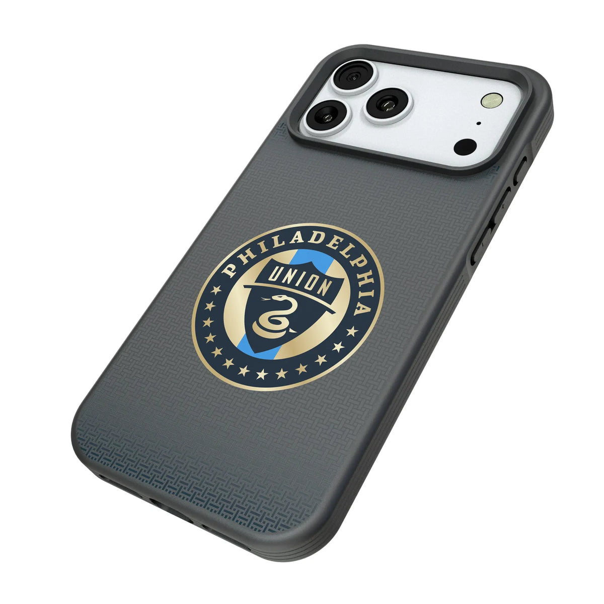 Philadelphia Union Linen iPhone Bump Phone Case for Apple iPhone - Isometric View#Device_iPhone 18 Pro Max