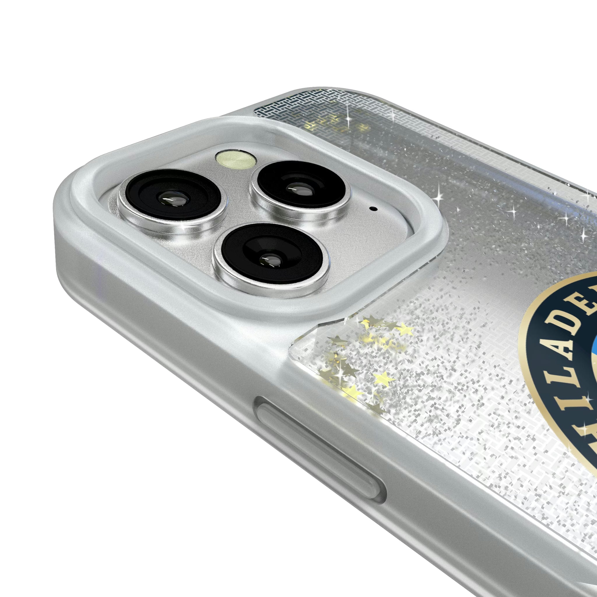 Philadelphia Union Linen iPhone Glitter Phone Case for Apple iPhone - Detail#Device_iPhone 16 Pro