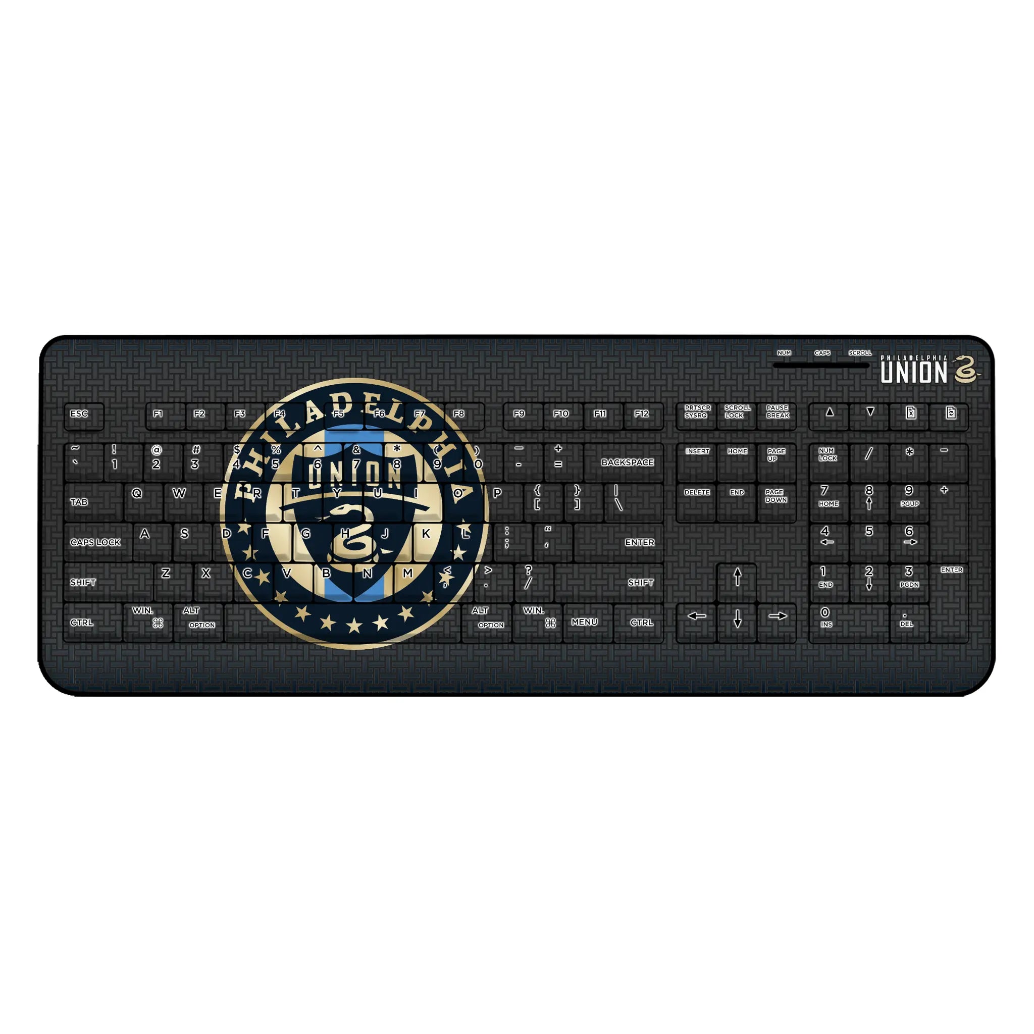 Philadelphia Union Linen Wireless USB Keyboard