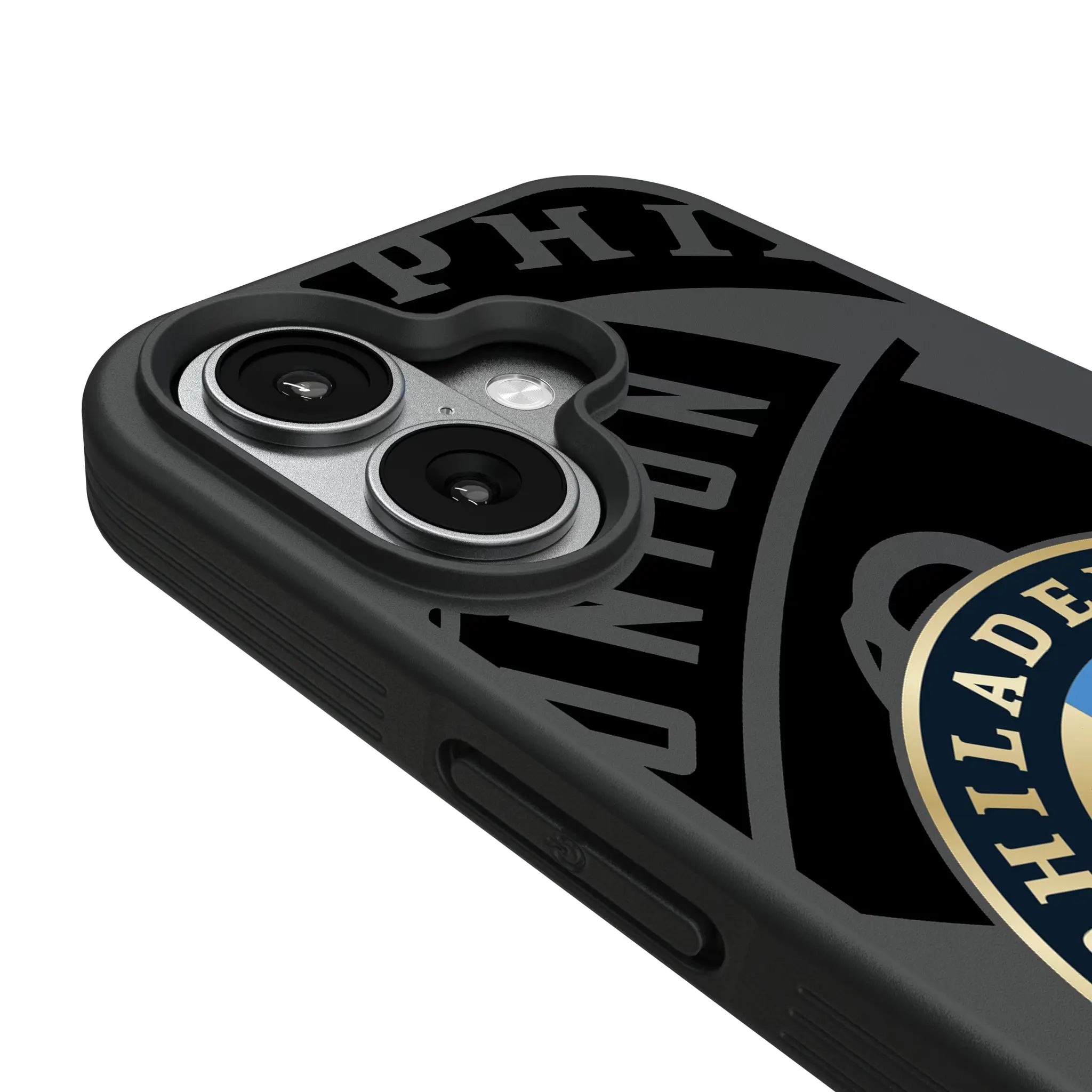 Philadelphia Union Monocolor Tilt iPhone Bump Phone Case for Apple iPhone - Detail#Device_iPhone 17
