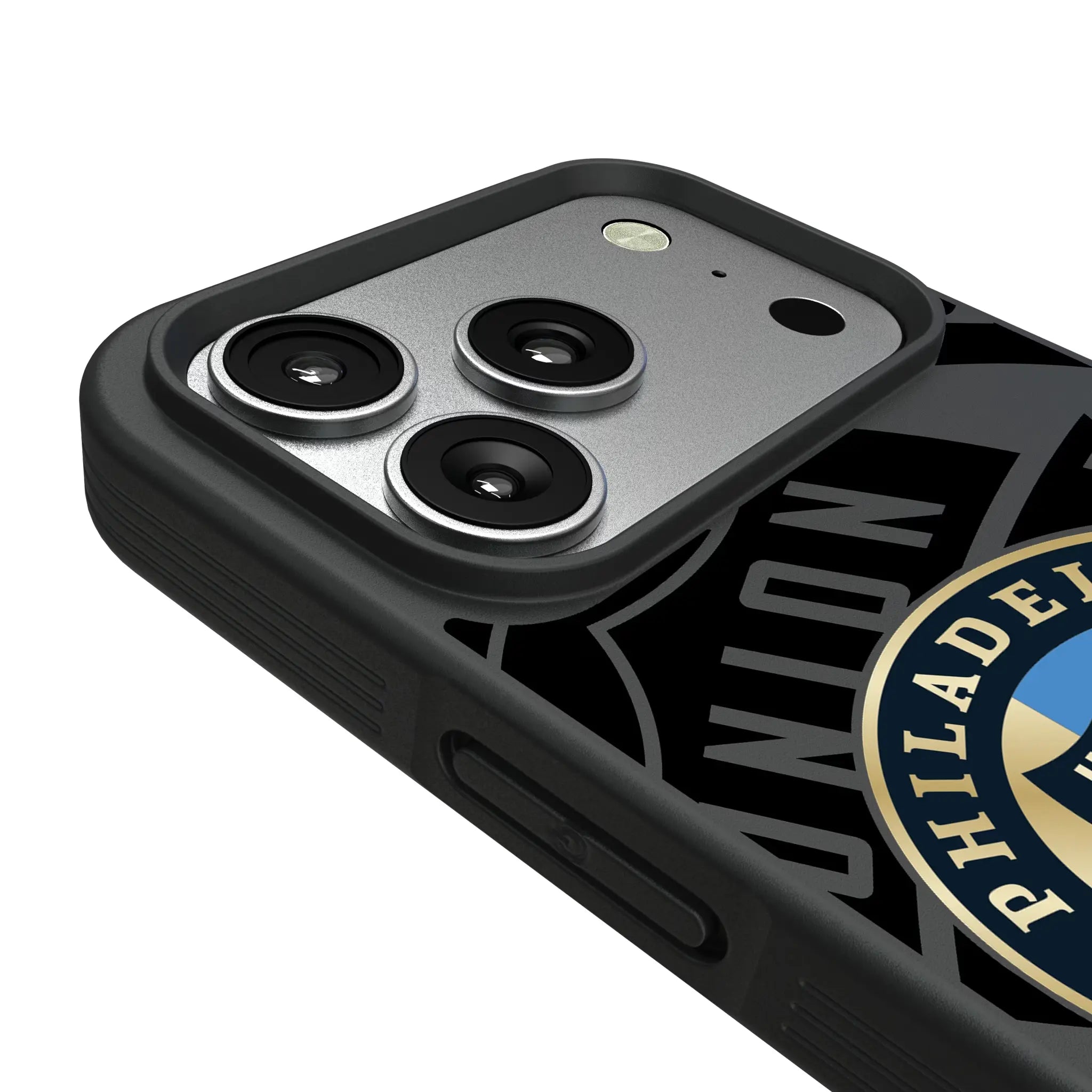 Philadelphia Union Monocolor Tilt iPhone Bump Phone Case for Apple iPhone - Detail#Device_iPhone 17 Pro