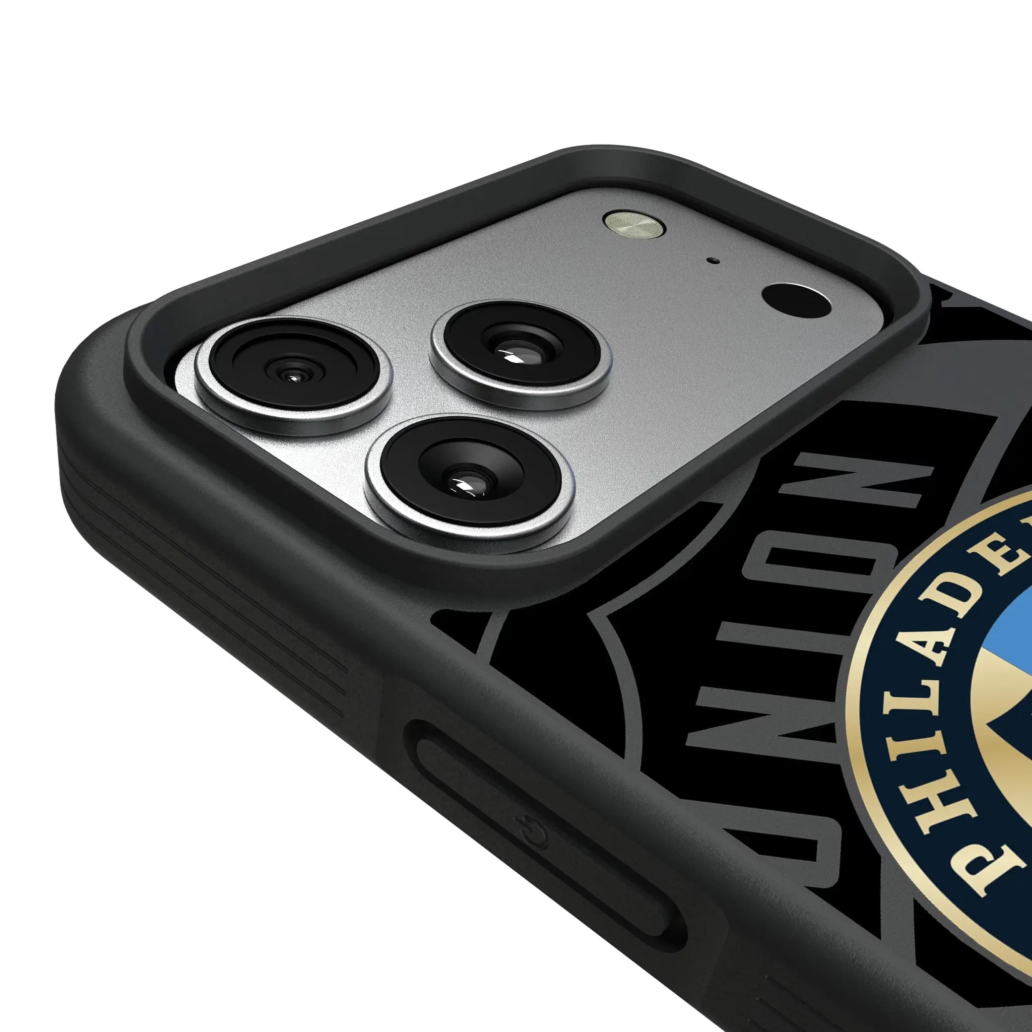 Philadelphia Union Monocolor Tilt iPhone Bump Phone Case for Apple iPhone - Detail#Device_iPhone 17 Pro Max