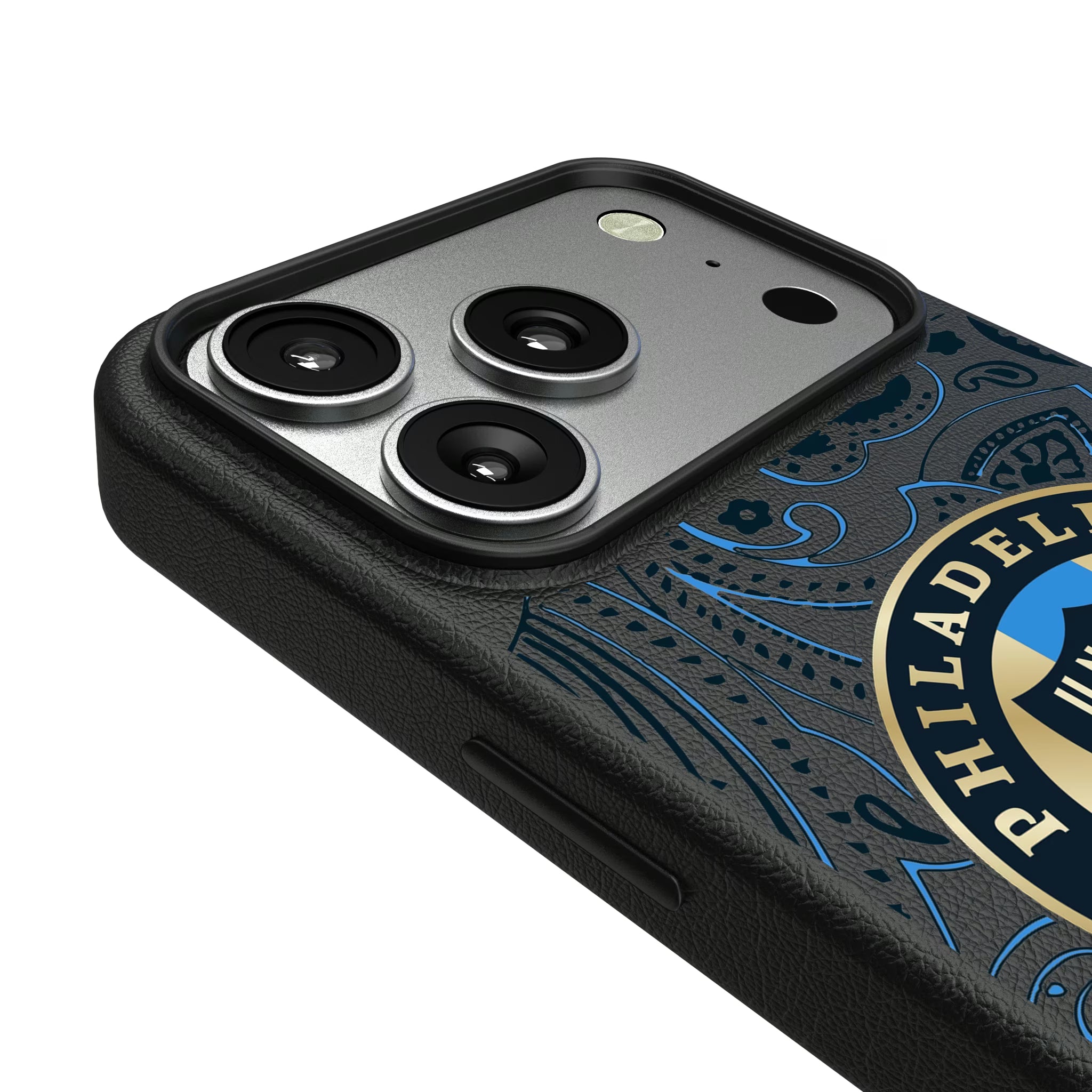 Philadelphia Union Paisley iPhone MagSafe Compatible Phone Case for Apple iPhone - Detail#Device_iPhone 17 Pro