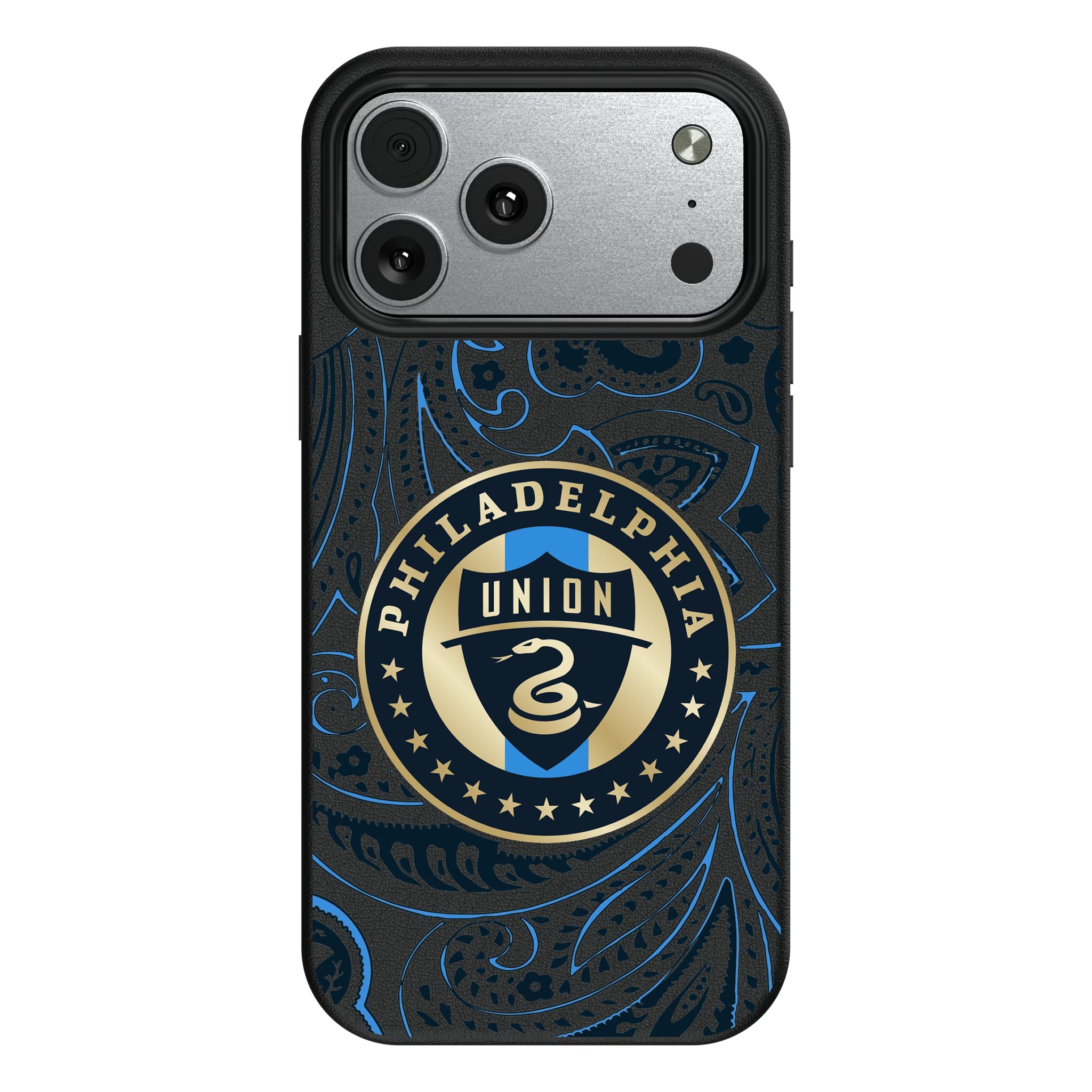 Philadelphia Union Paisley iPhone MagSafe Compatible Phone Case for Apple iPhone#Device_iPhone 17 Pro Max