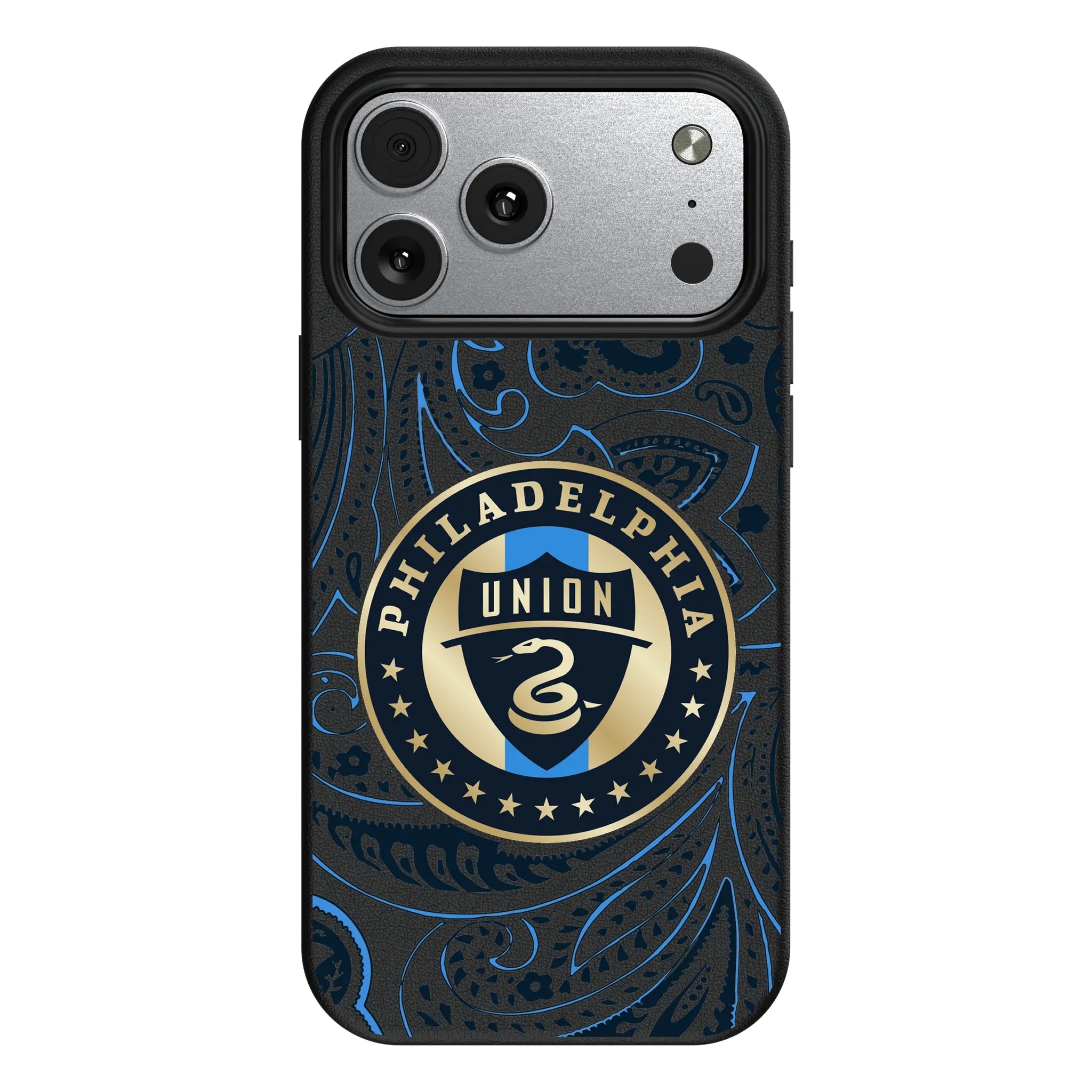 Philadelphia Union Paisley iPhone MagSafe Compatible Phone Case for Apple iPhone#Device_iPhone 17 Pro Max