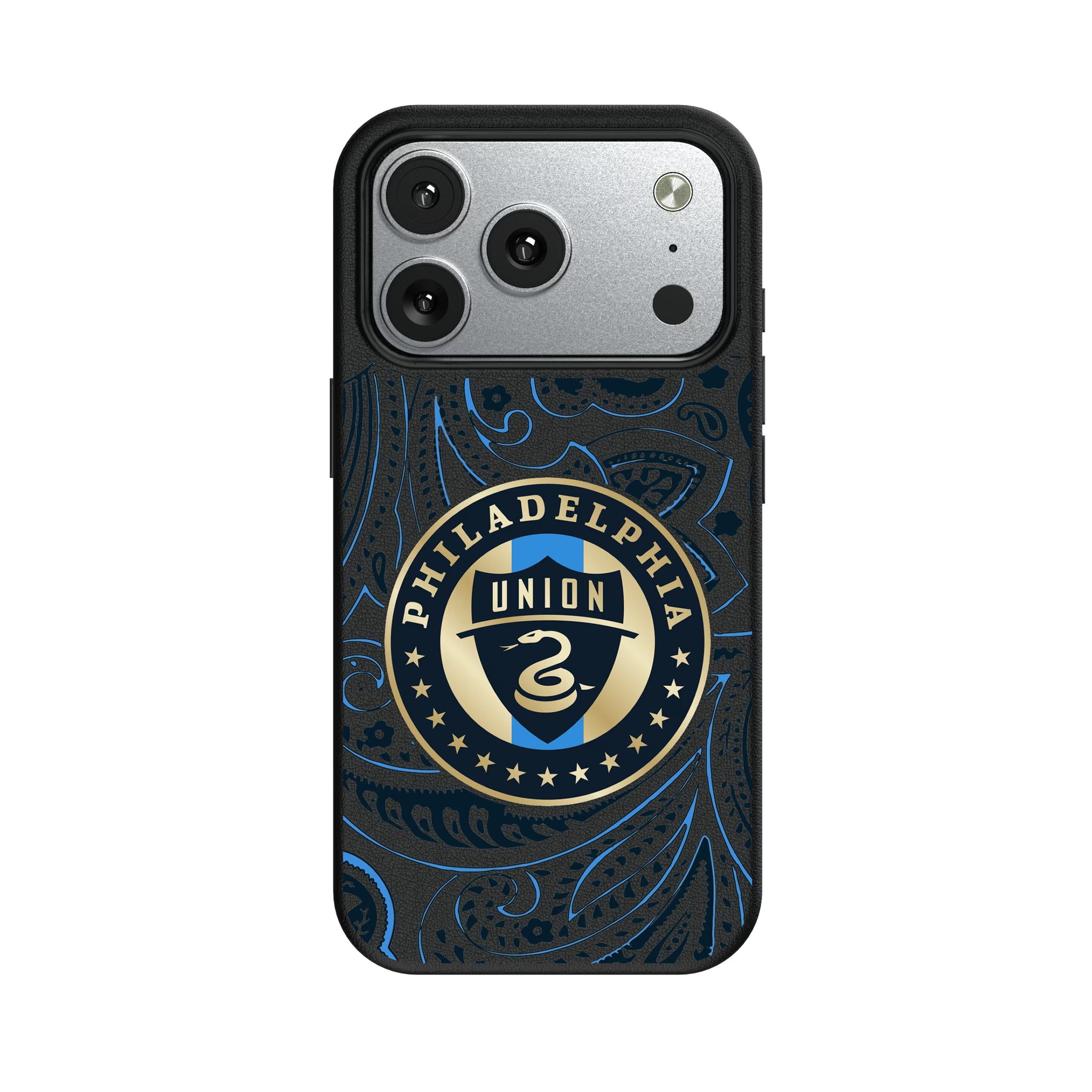 Philadelphia Union Paisley iPhone MagSafe Compatible Phone Case for Apple iPhone#Device_iPhone 17 Pro