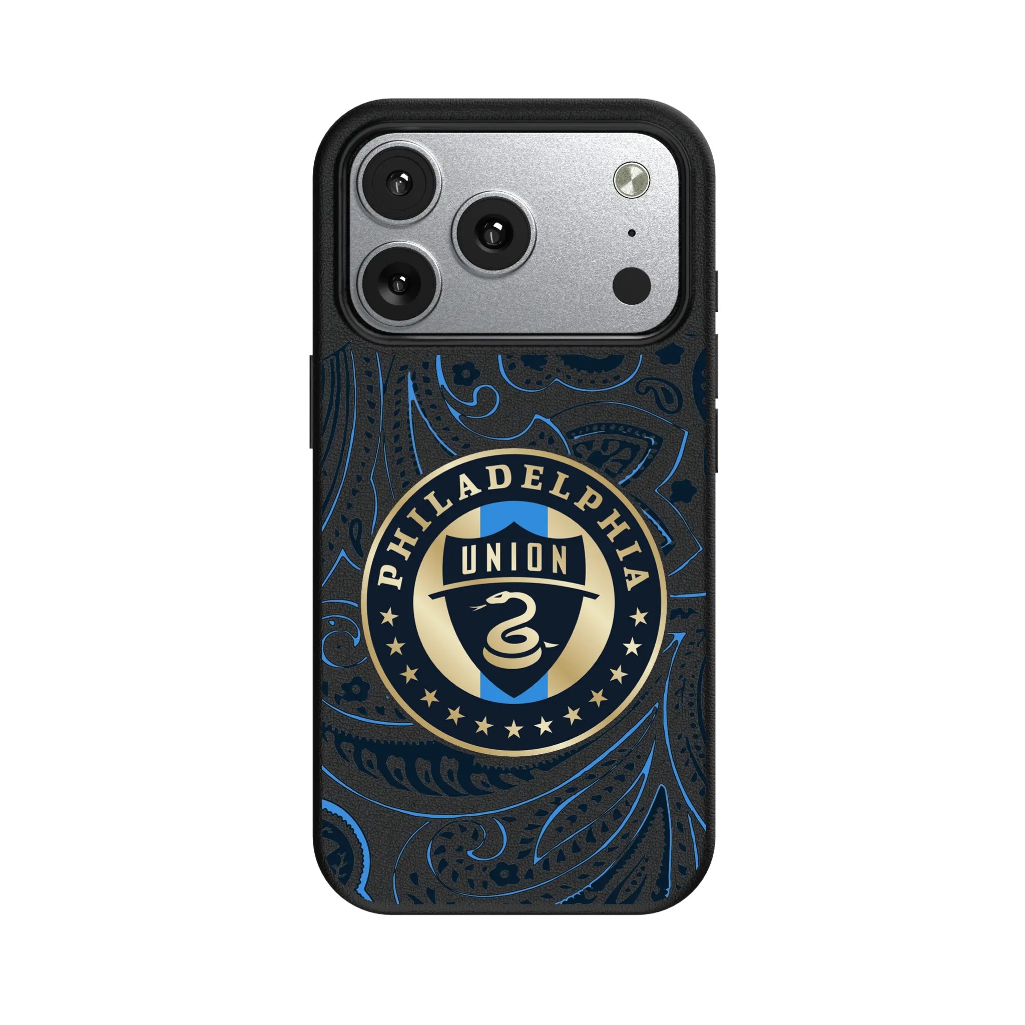 Philadelphia Union Paisley iPhone MagSafe Compatible Phone Case for Apple iPhone#Device_iPhone 17 Pro