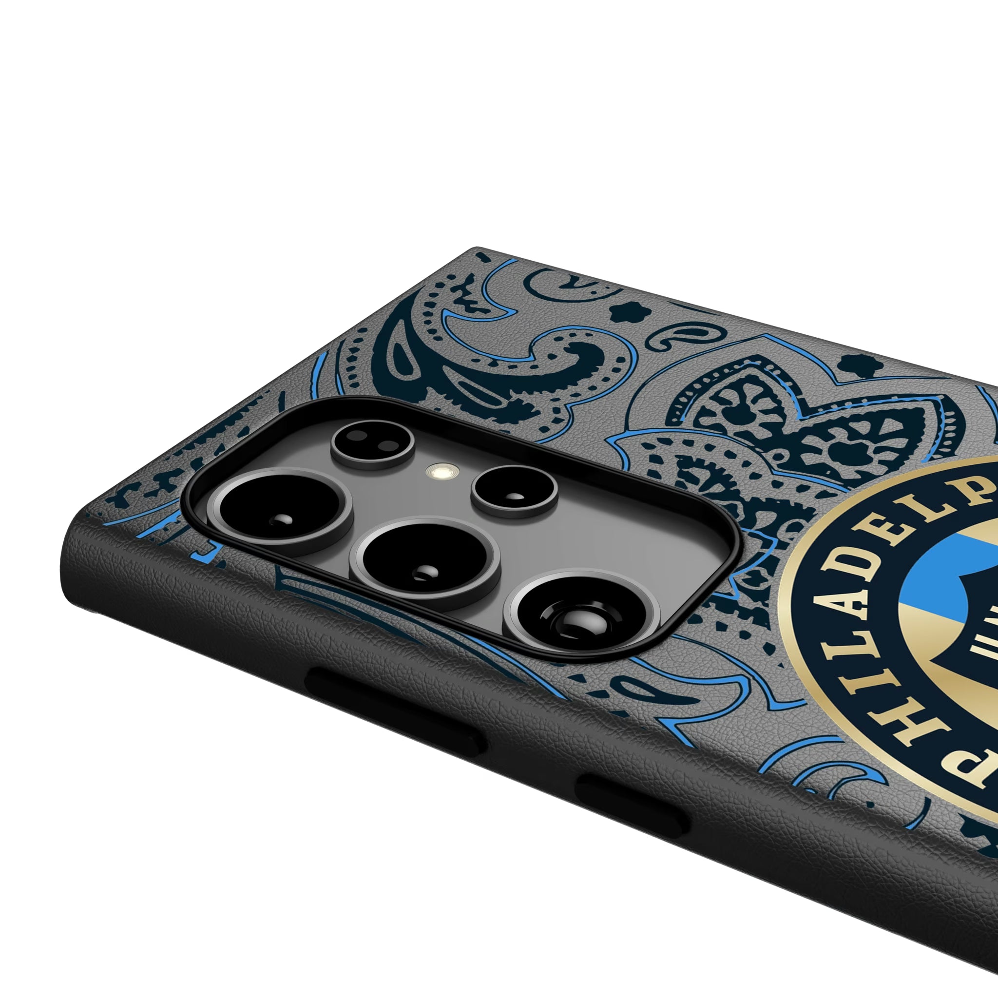 Philadelphia Union Paisley Galaxy MagSafe Compatible Phone Case for Samsung Galaxy - Detail