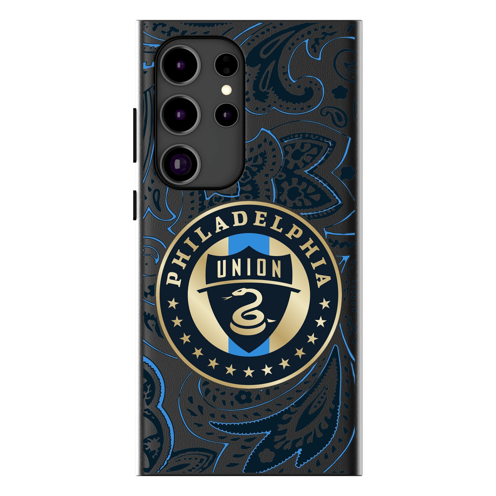 Philadelphia Union Paisley Galaxy MagSafe Compatible Phone Case for Samsung Galaxy