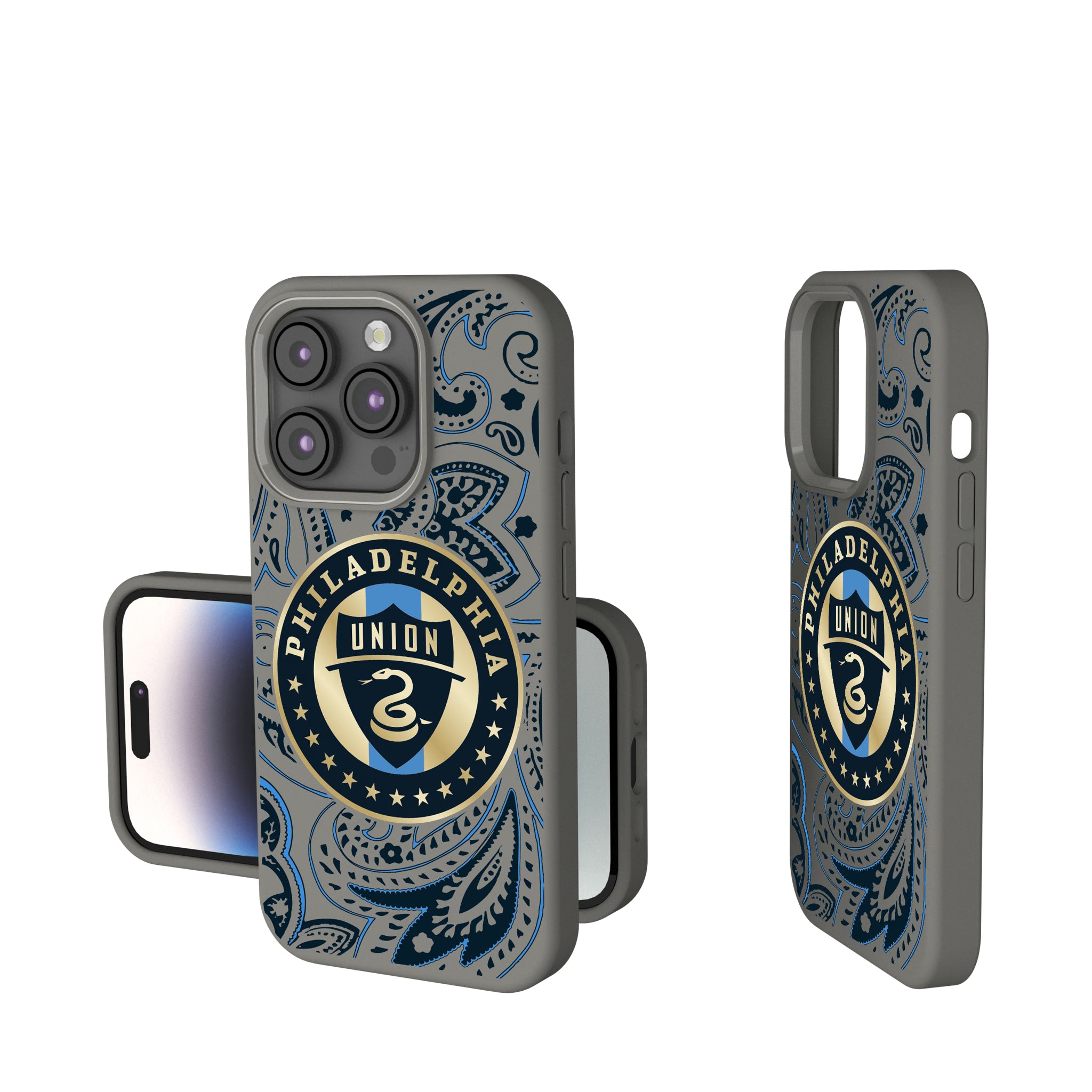 Philadelphia Union Paisley iPhone Soft Touch Phone Case for Apple iPhone