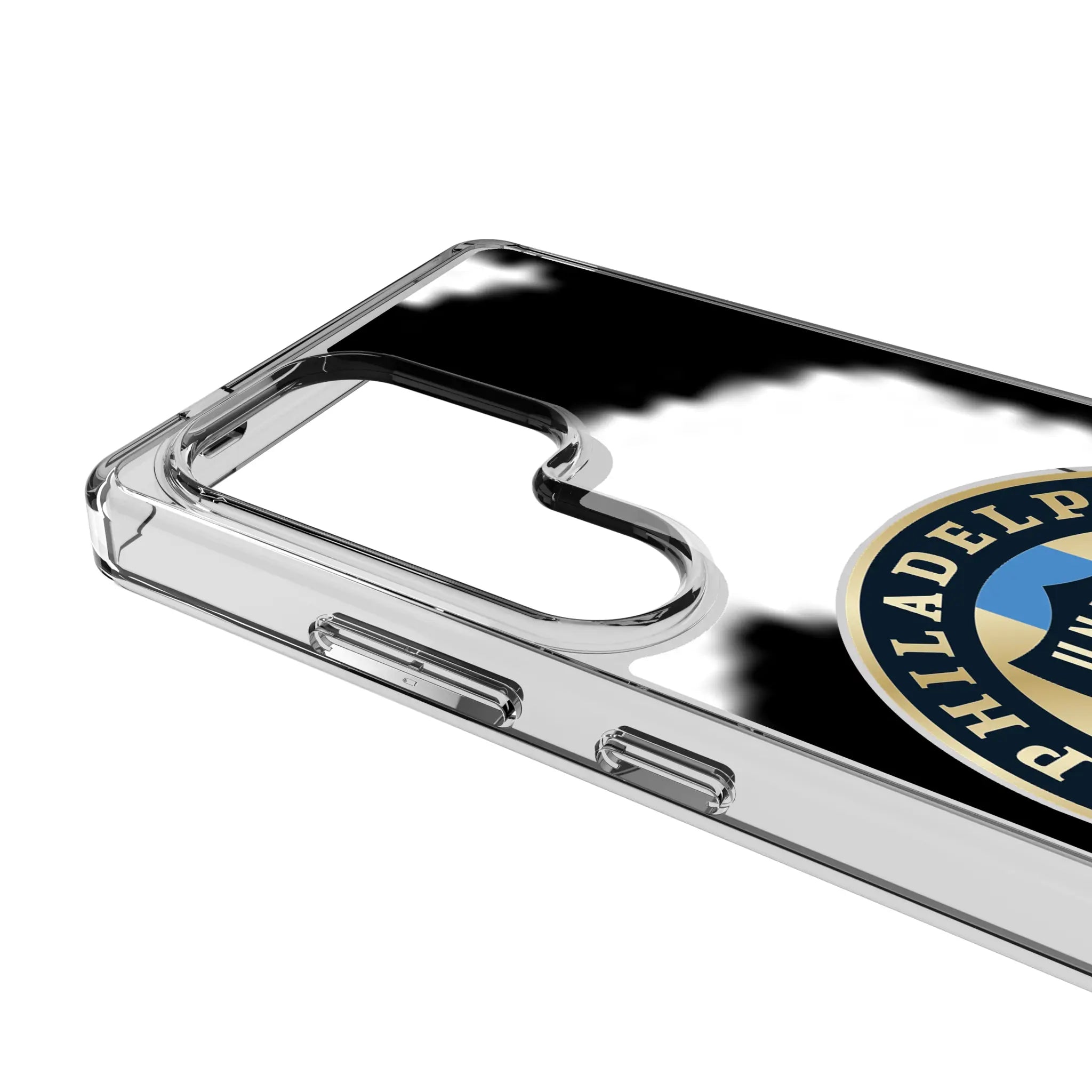 Philadelphia Union Personalized EndZone Plus Galaxy Clear Phone Case for Samsung Galaxy - Detail