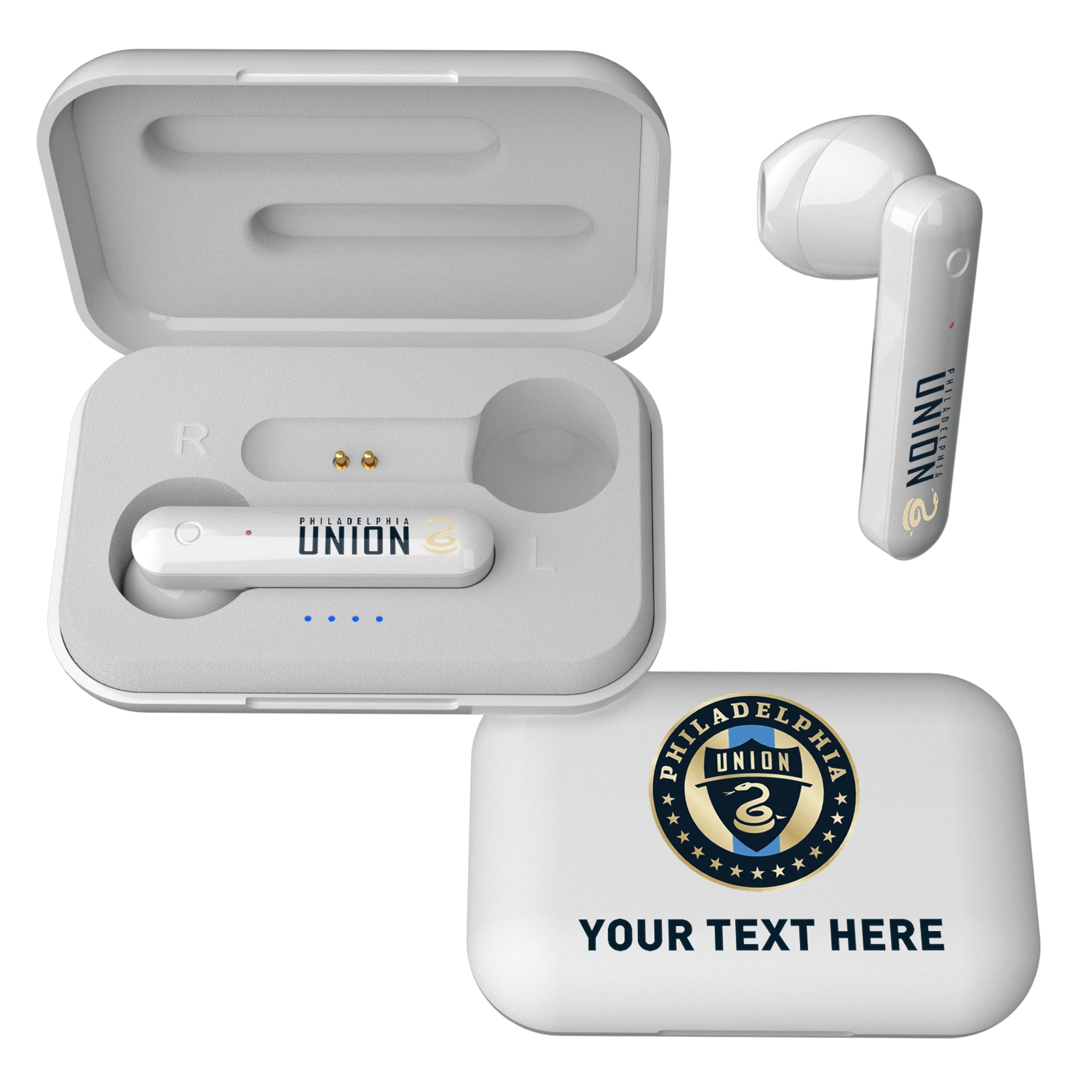 Philadelphia Union Personalized Insignia Wireless TWS Earbuds