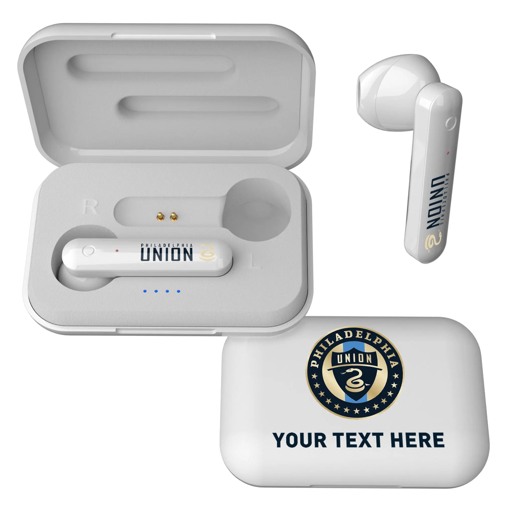 Philadelphia Union Personalized Insignia Wireless TWS Earbuds
