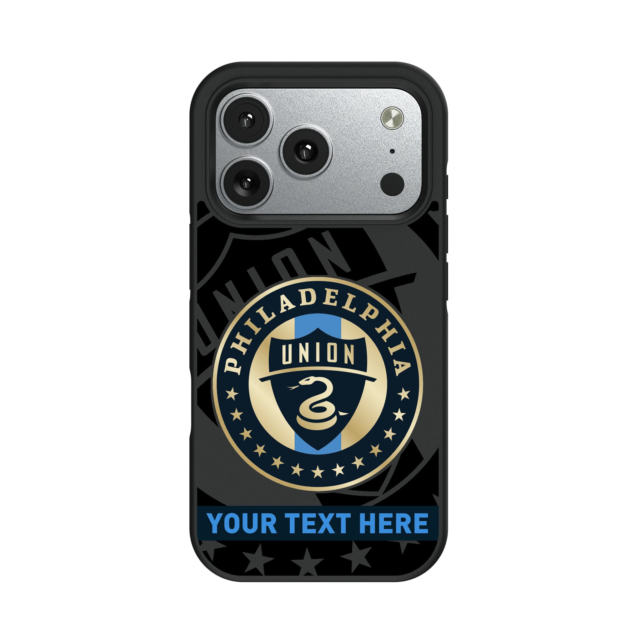 Philadelphia Union Personalized Tilt iPhone Bump Phone Case for Apple iPhone#Device_iPhone 17 Pro