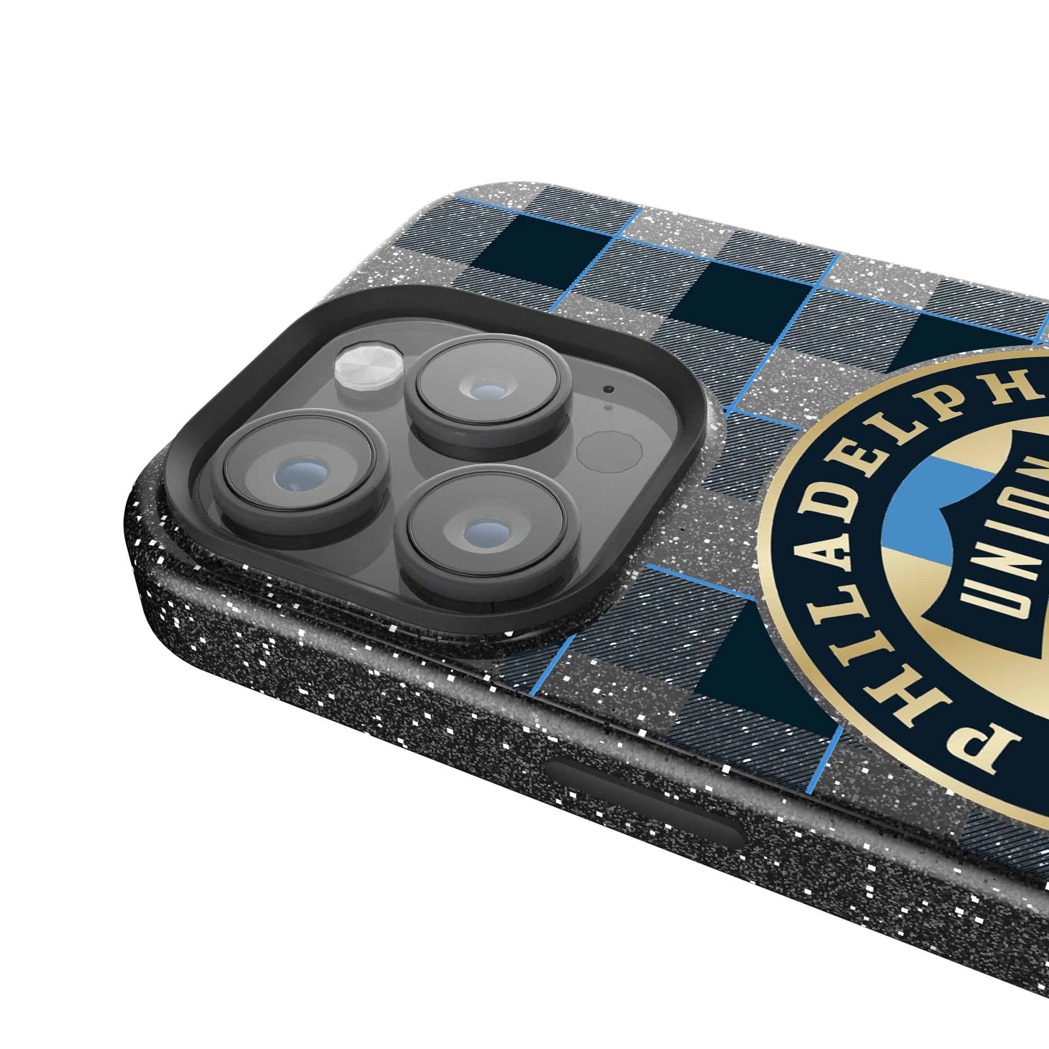 Philadelphia Union Plaid iPhone Bling Phone Case for Apple iPhone - Detail