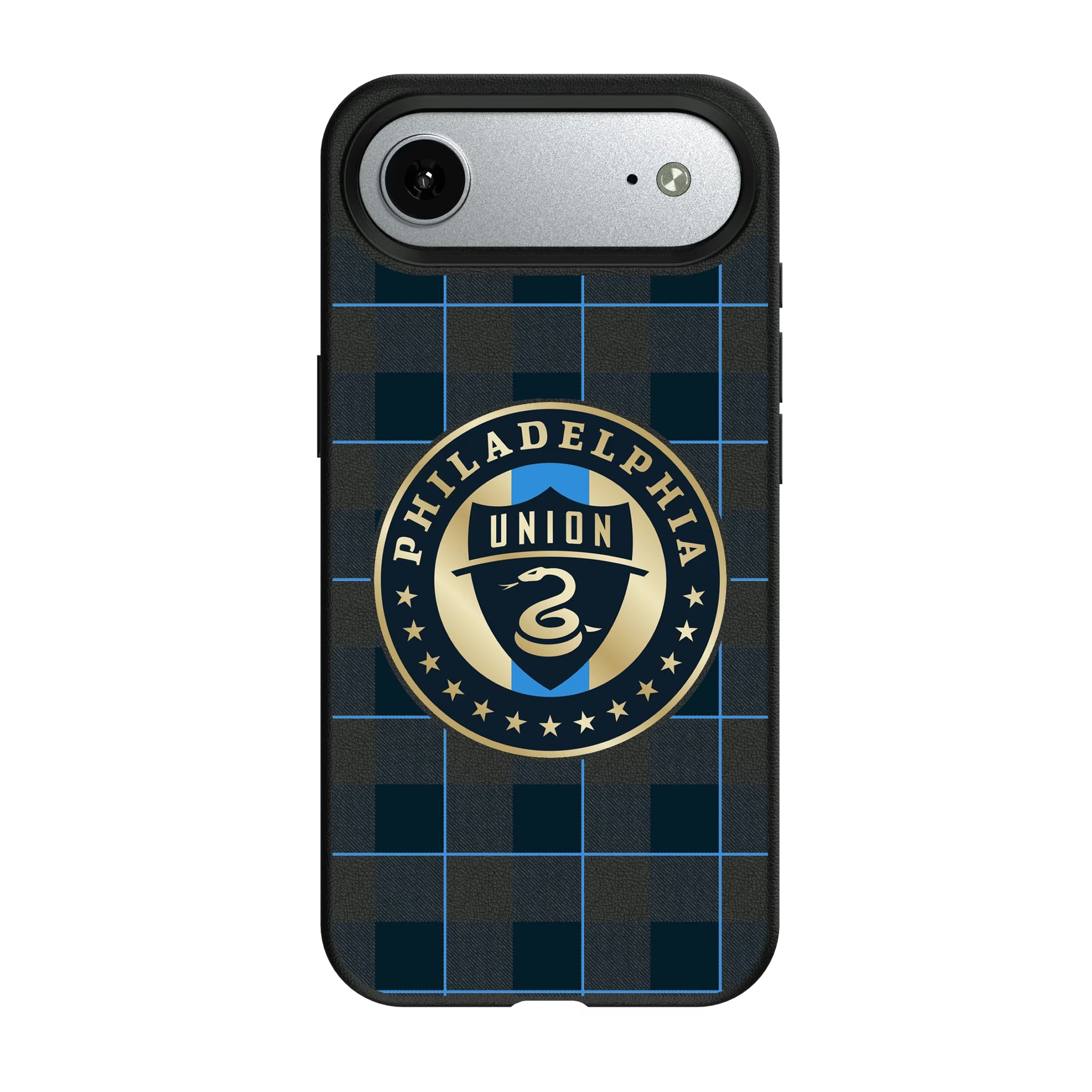 Philadelphia Union Plaid iPhone MagSafe Compatible Phone Case for Apple iPhone#Device_iPhone Air