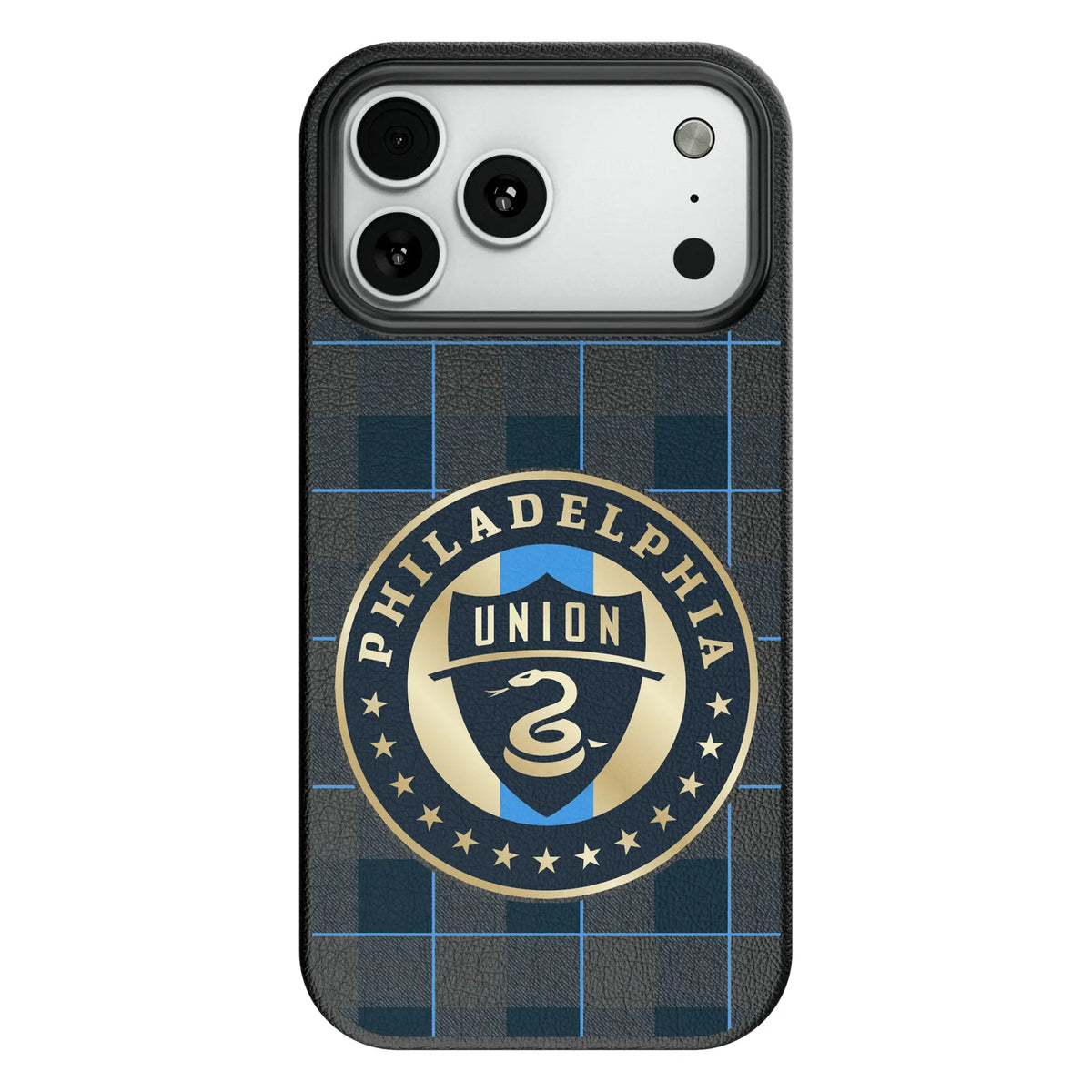 Philadelphia Union Plaid MagSafe Compatible Phone Case for Apple iPhone
