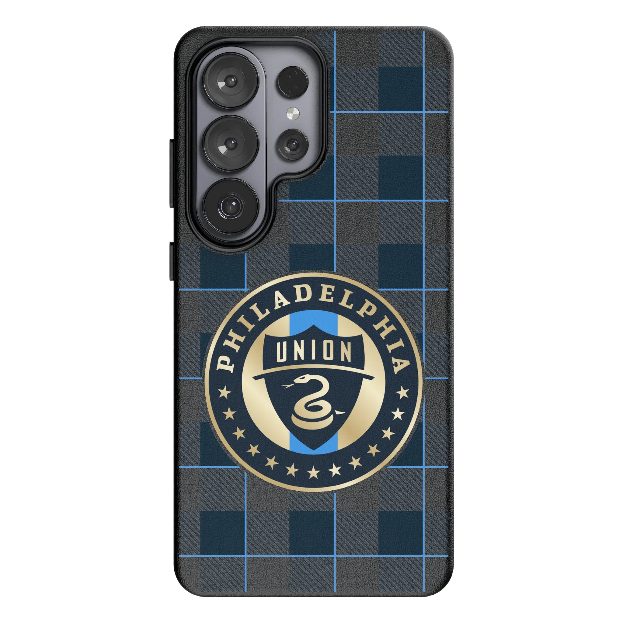 Philadelphia Union Plaid Galaxy MagSafe Compatible Phone Case for Samsung Galaxy#Device_Galaxy S26 Ultra
