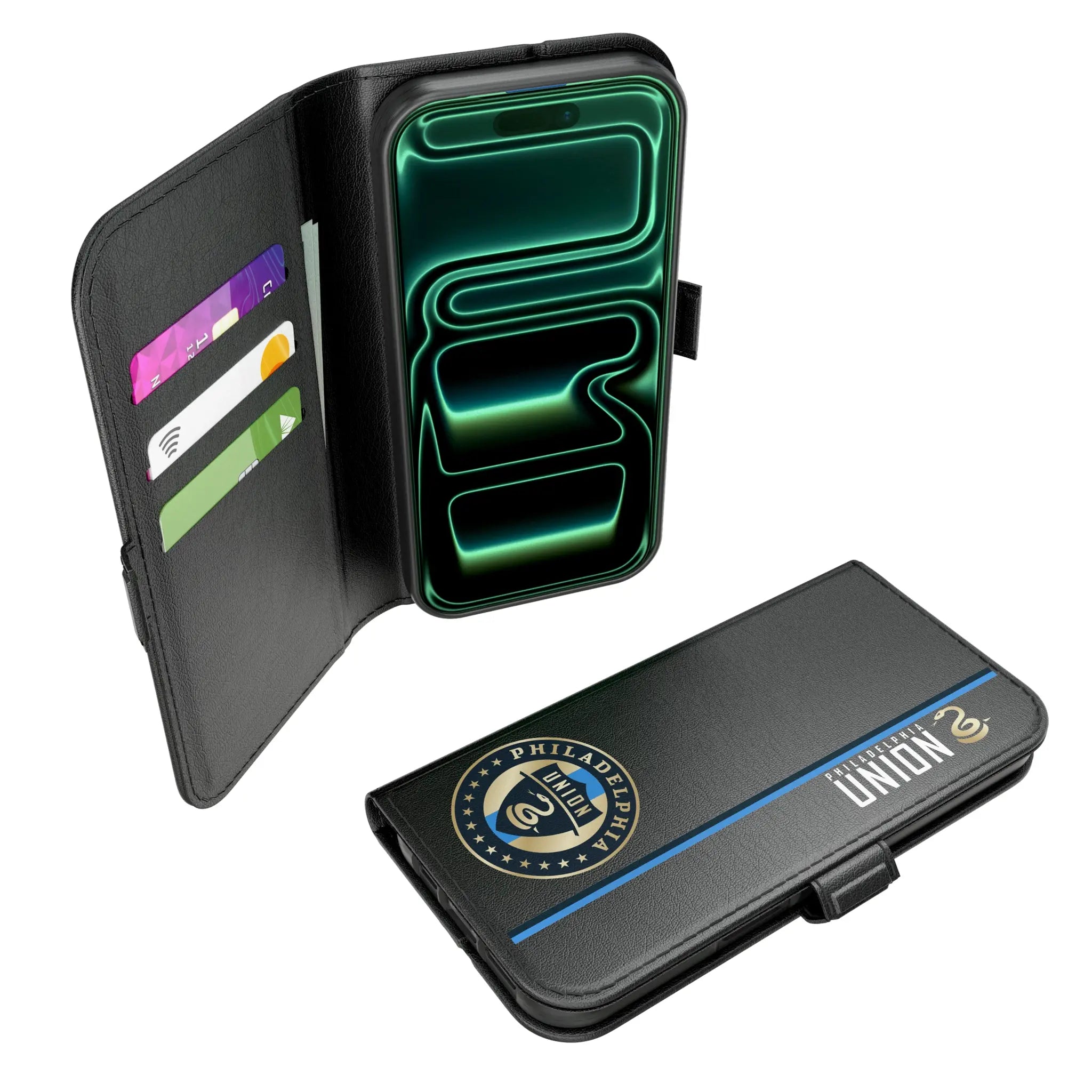 Philadelphia Union Sidebar iPhone Folio Phone Case for Apple iPhone#Device_iPhone 17