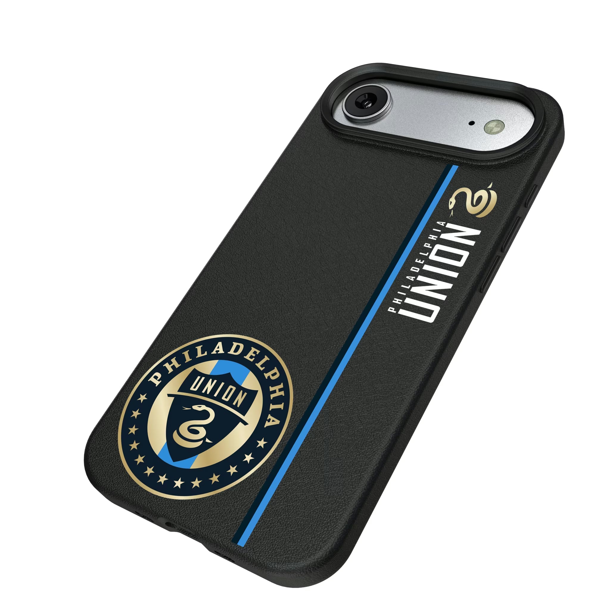 Philadelphia Union Sidebar iPhone MagSafe Compatible Phone Case for Apple iPhone - Isometric View#Device_iPhone Air