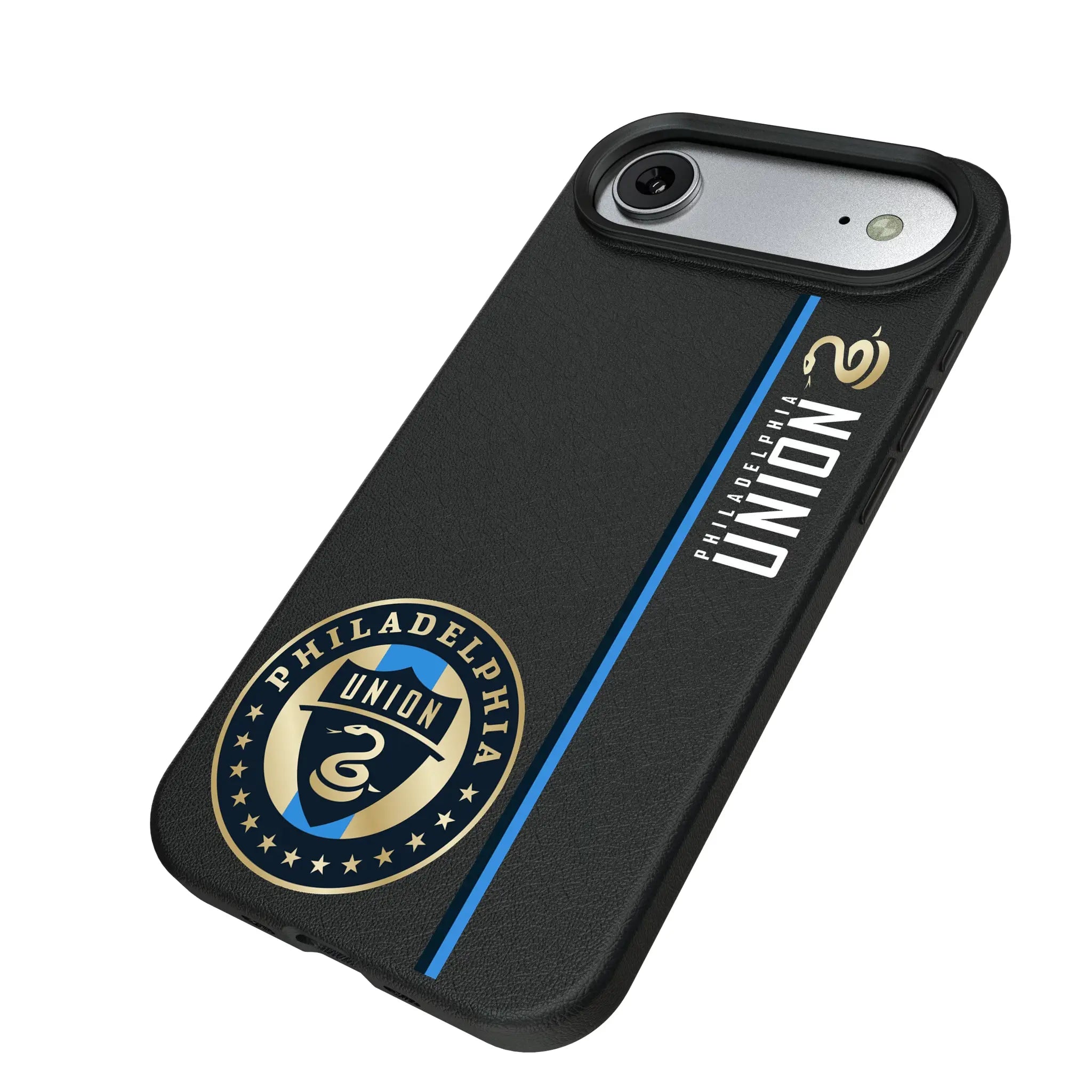 Philadelphia Union Sidebar iPhone MagSafe Compatible Phone Case for Apple iPhone - Isometric View#Device_iPhone Air