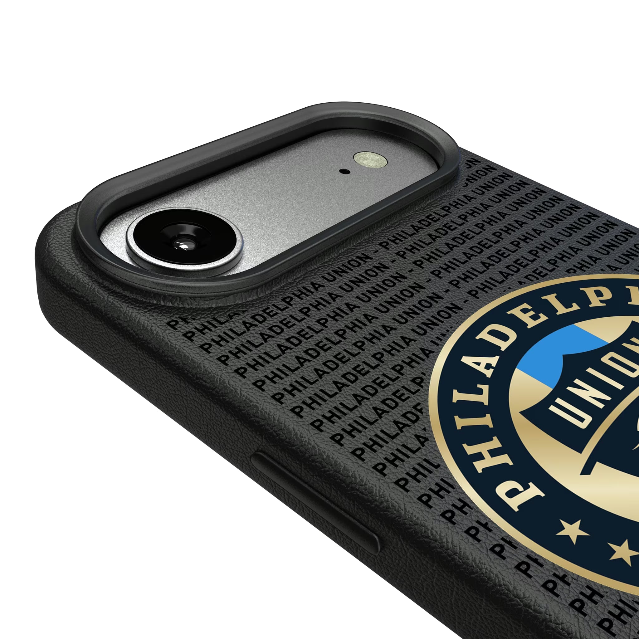 Philadelphia Union Text Backdrop iPhone MagSafe Compatible Phone Case for Apple iPhone - Detail#Device_iPhone Air