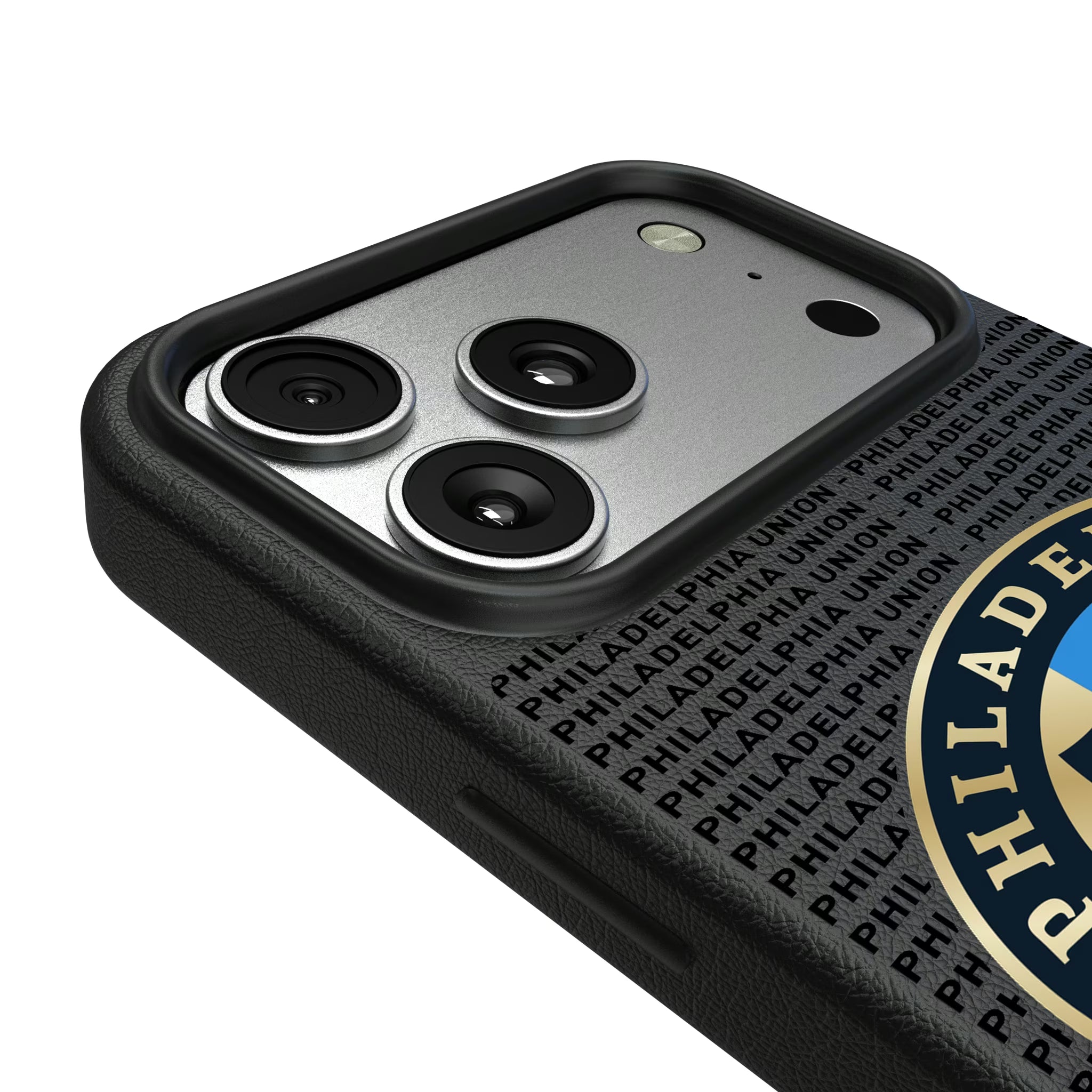 Philadelphia Union Text Backdrop iPhone MagSafe Compatible Phone Case for Apple iPhone - Detail#Device_iPhone 17 Pro Max