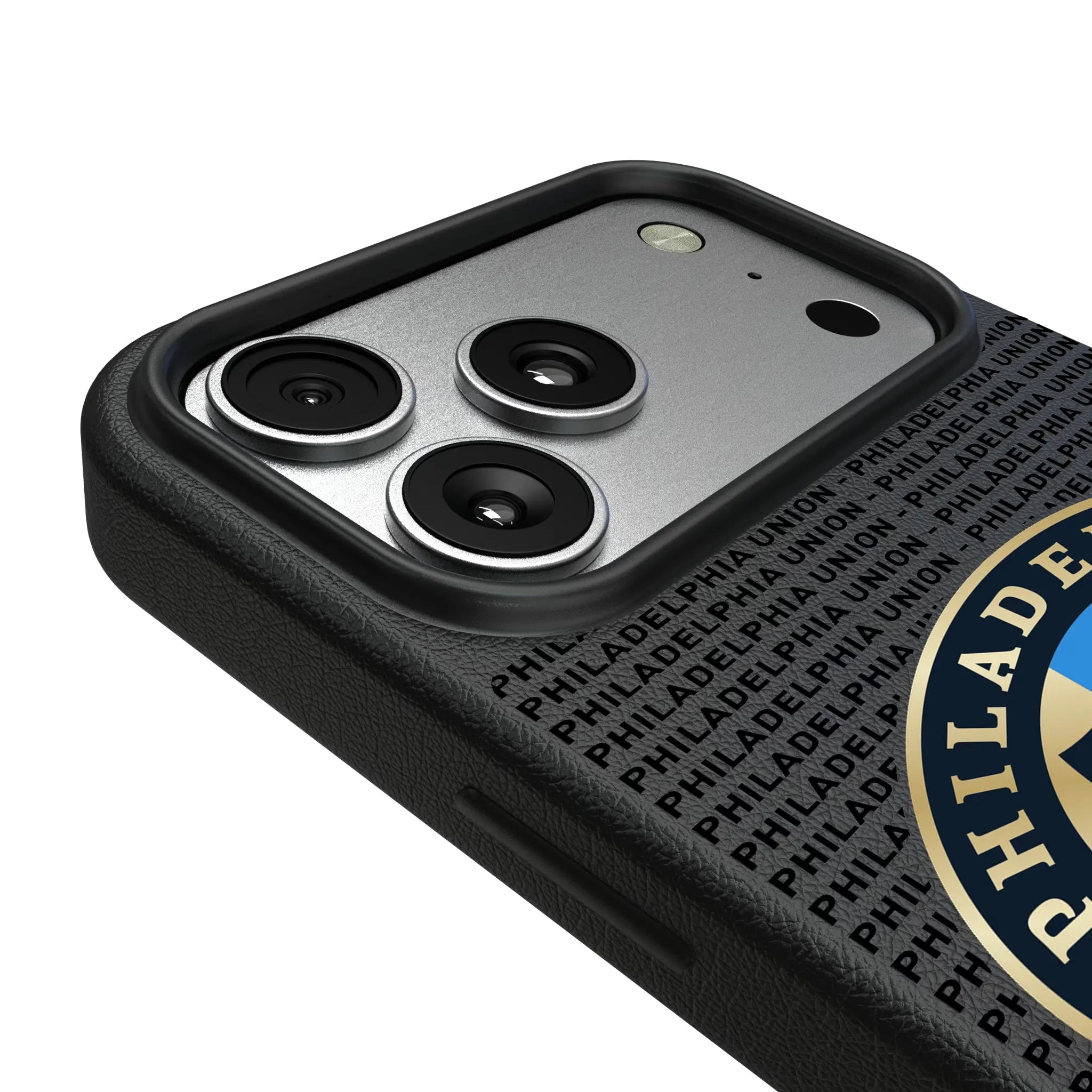 Philadelphia Union Text Backdrop iPhone MagSafe Compatible Phone Case for Apple iPhone - Detail#Device_iPhone 17 Pro Max
