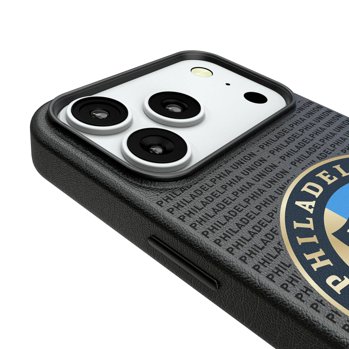 Philadelphia Union Text Backdrop iPhone MagSafe Compatible Phone Case for Apple iPhone - Detail#Device_iPhone 18 Pro