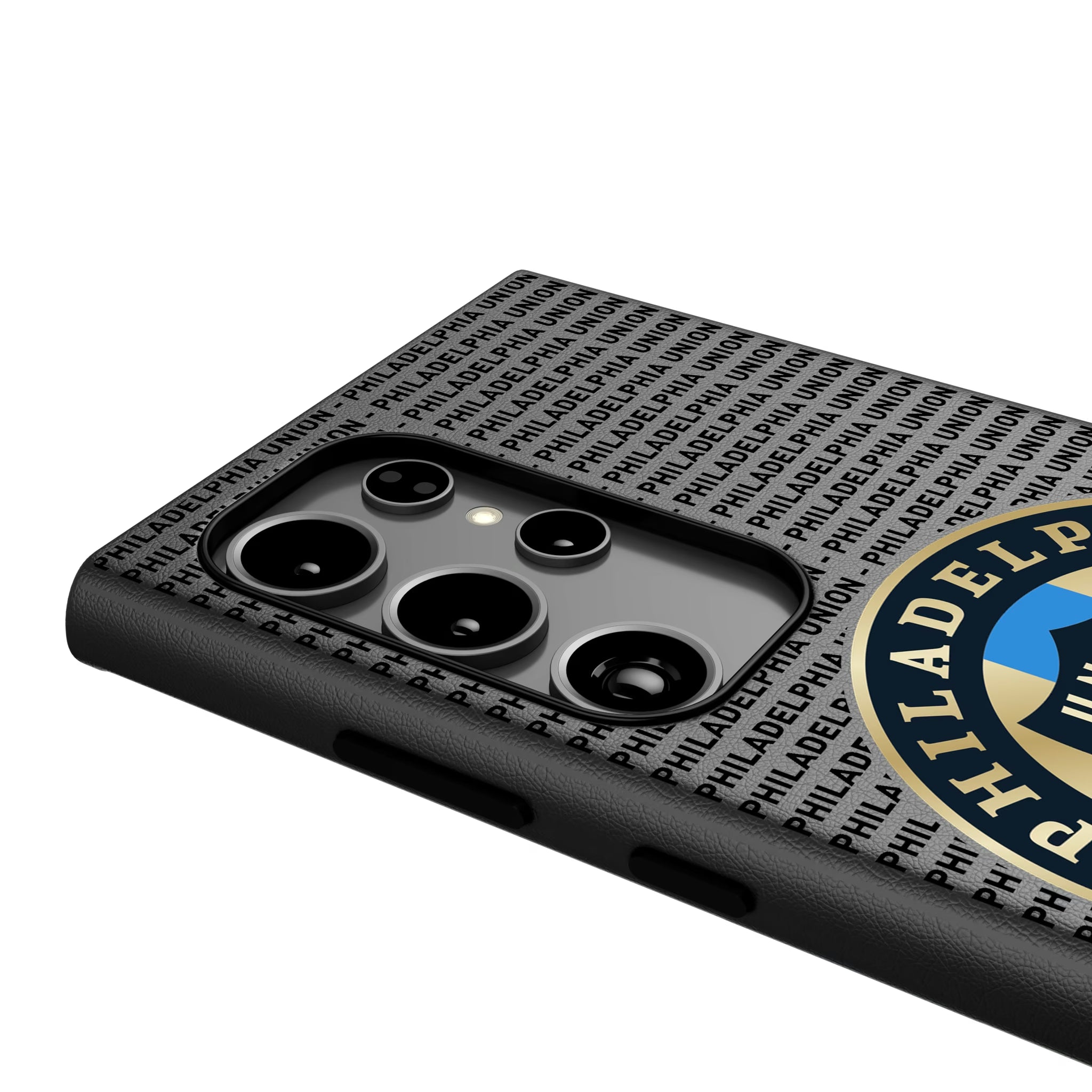 Philadelphia Union Text Backdrop Galaxy MagSafe Compatible Phone Case for Samsung Galaxy - Detail