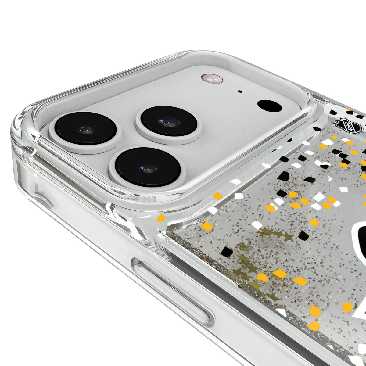 Pittsburgh Penguins Confetti iPhone Glitter Phone Case for Apple iPhone - Detail#Device_iPhone 18 Pro Max