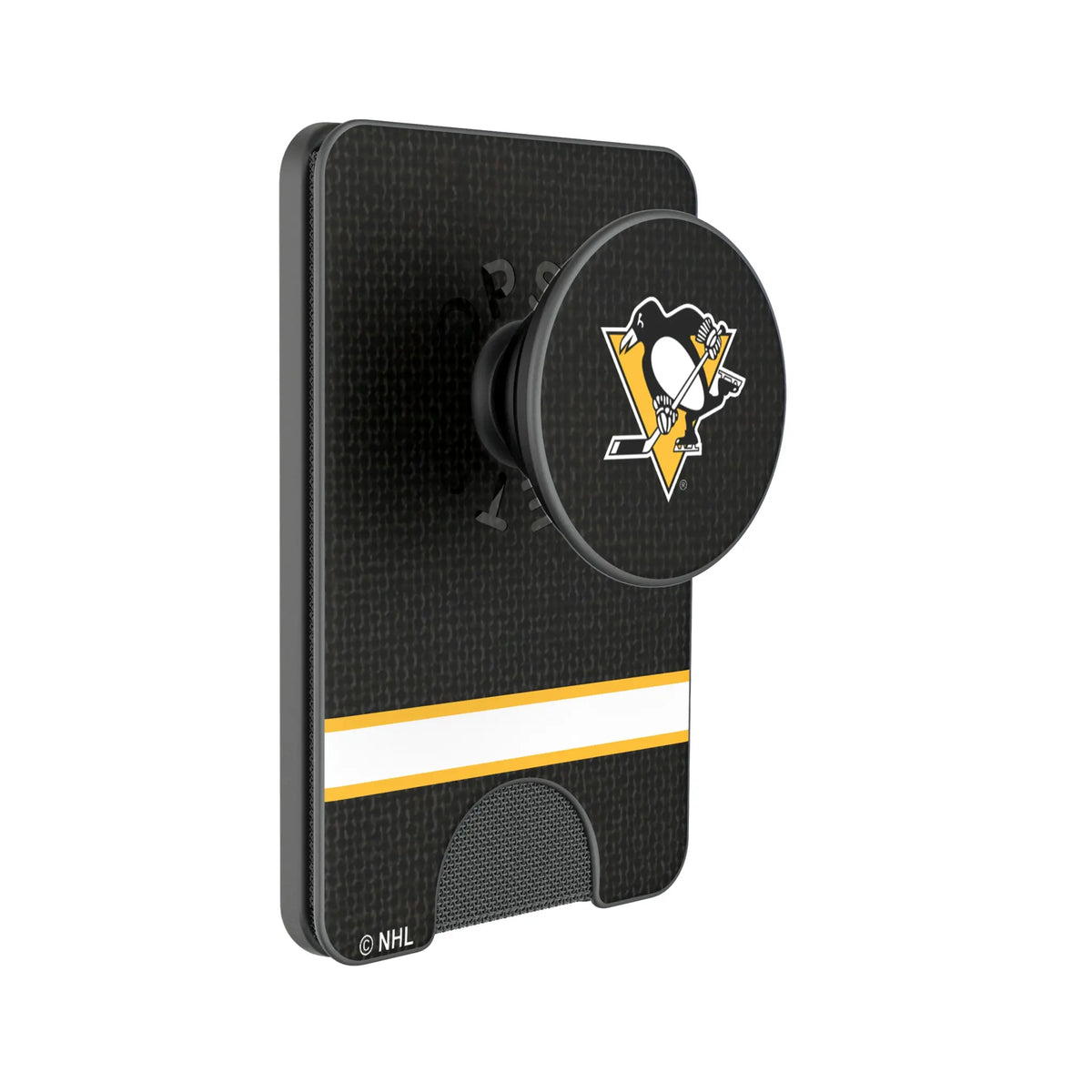 Pittsburgh Penguins Endzone Solid Popsockets Wallet Magnetic