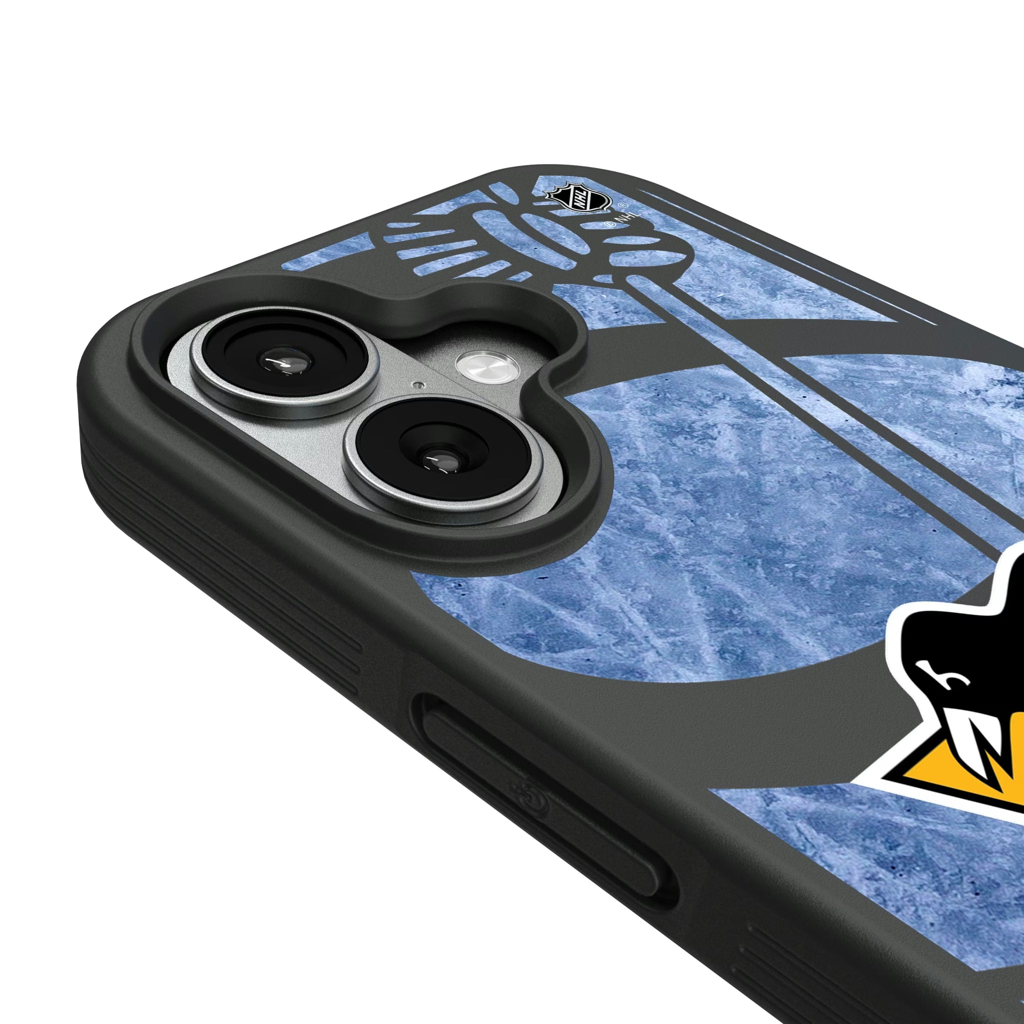 Pittsburgh Penguins Ice Tilt iPhone Bump Phone Case for Apple iPhone - Detail#Device_iPhone 17