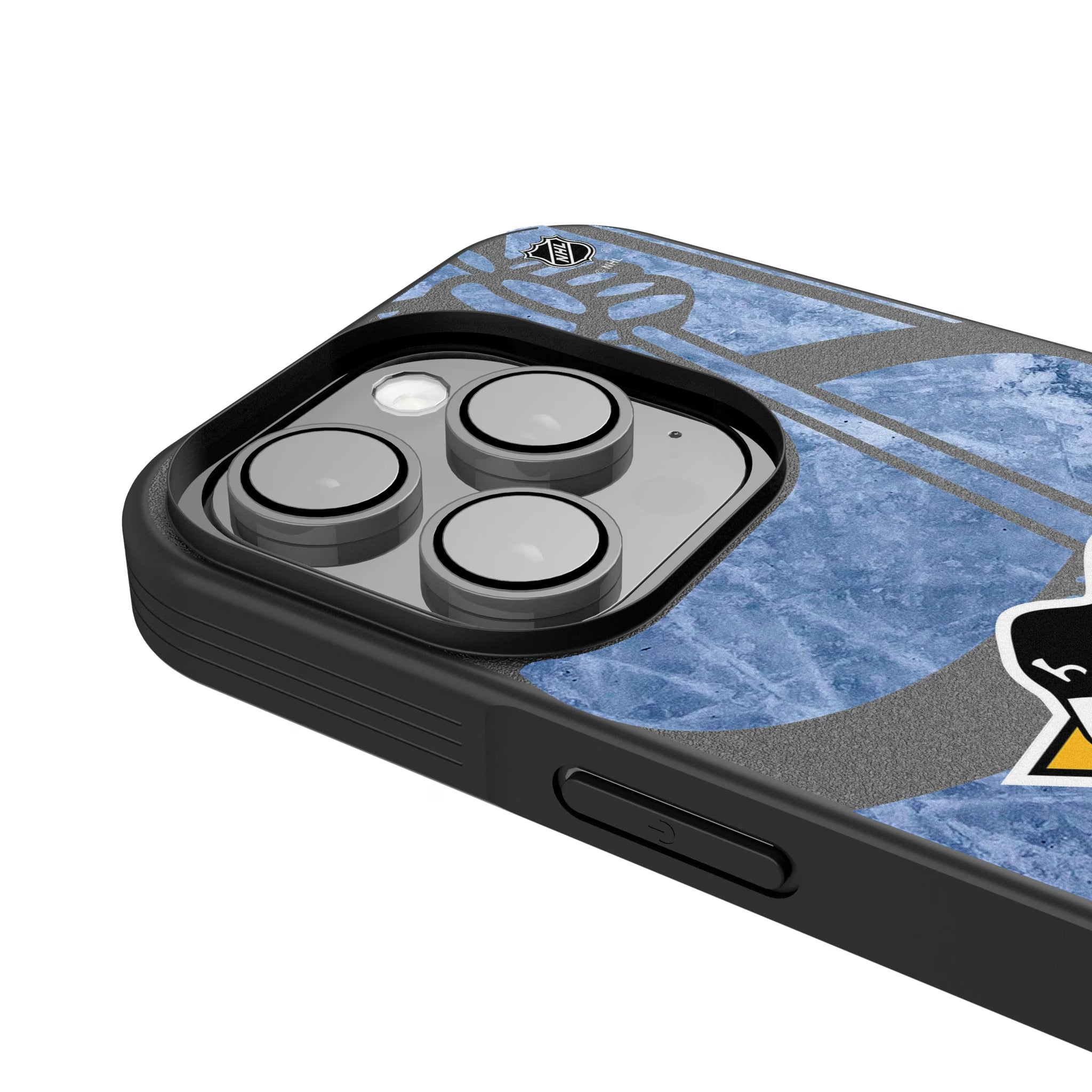 Pittsburgh Penguins Ice Tilt iPhone Bump Phone Case for Apple iPhone - Detail