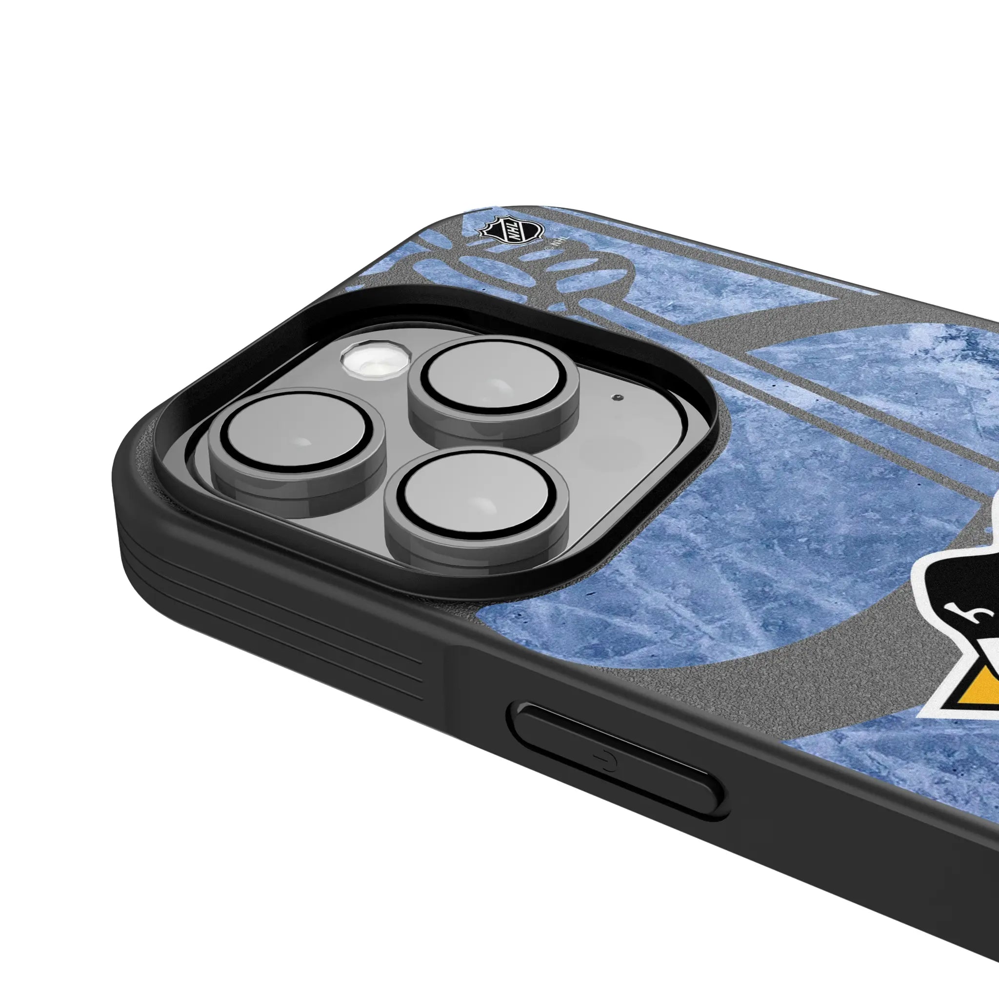 Pittsburgh Penguins Ice Tilt iPhone Bump Phone Case for Apple iPhone - Detail