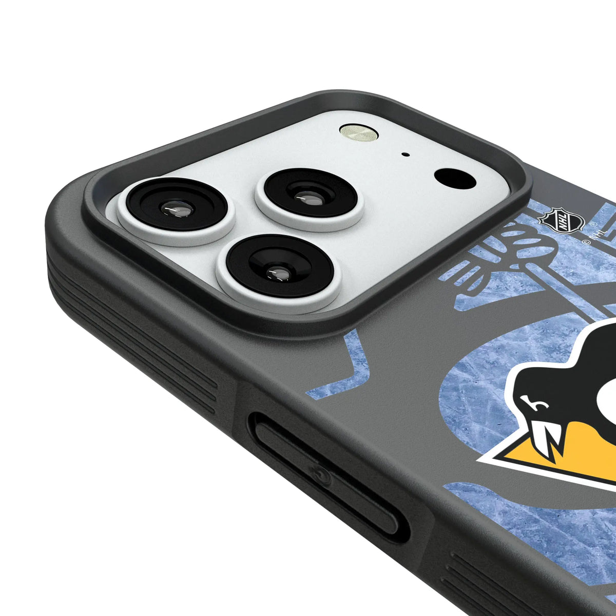 Pittsburgh Penguins Ice Tilt iPhone Bump Phone Case for Apple iPhone - Detail#Device_iPhone 18 Pro