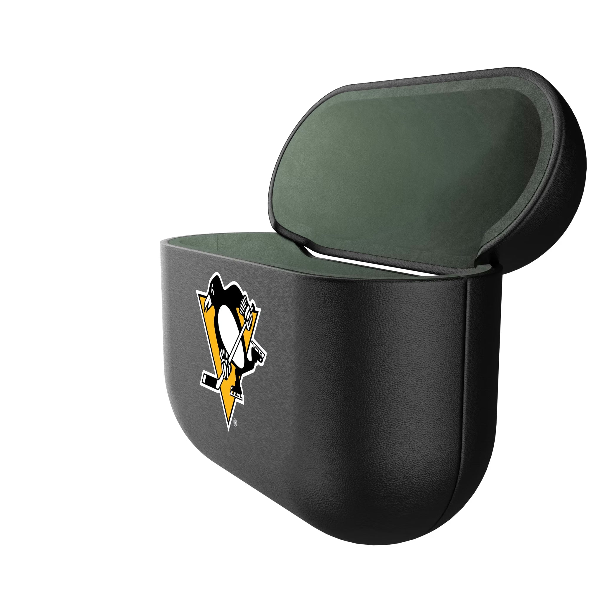 Pittsburgh Penguins Insignia AirPods AirPod Case Cover - Isometric View#Device_AirPods 3rd Gen