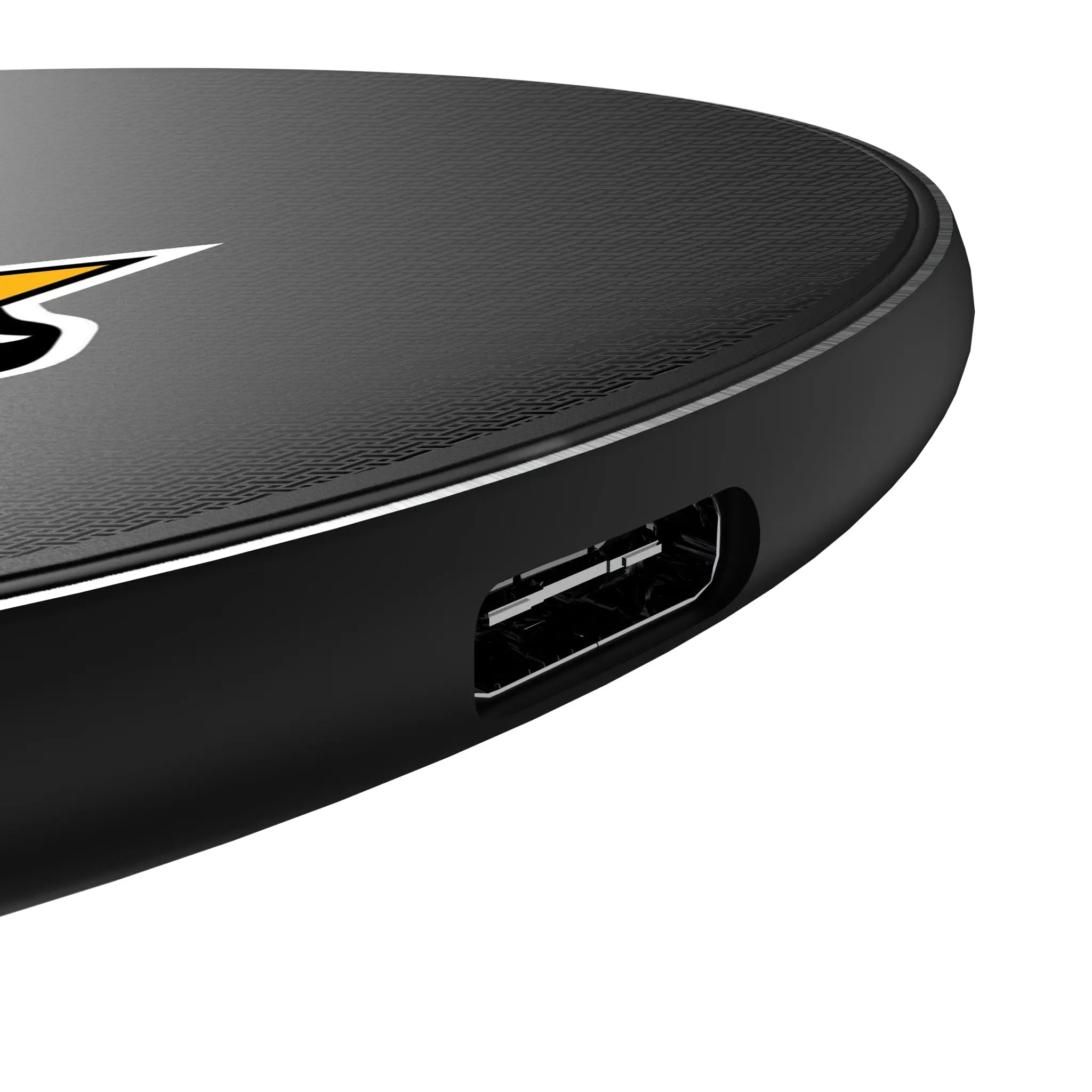 Pittsburgh Penguins Linen 15-Watt Wireless Charger - Detail