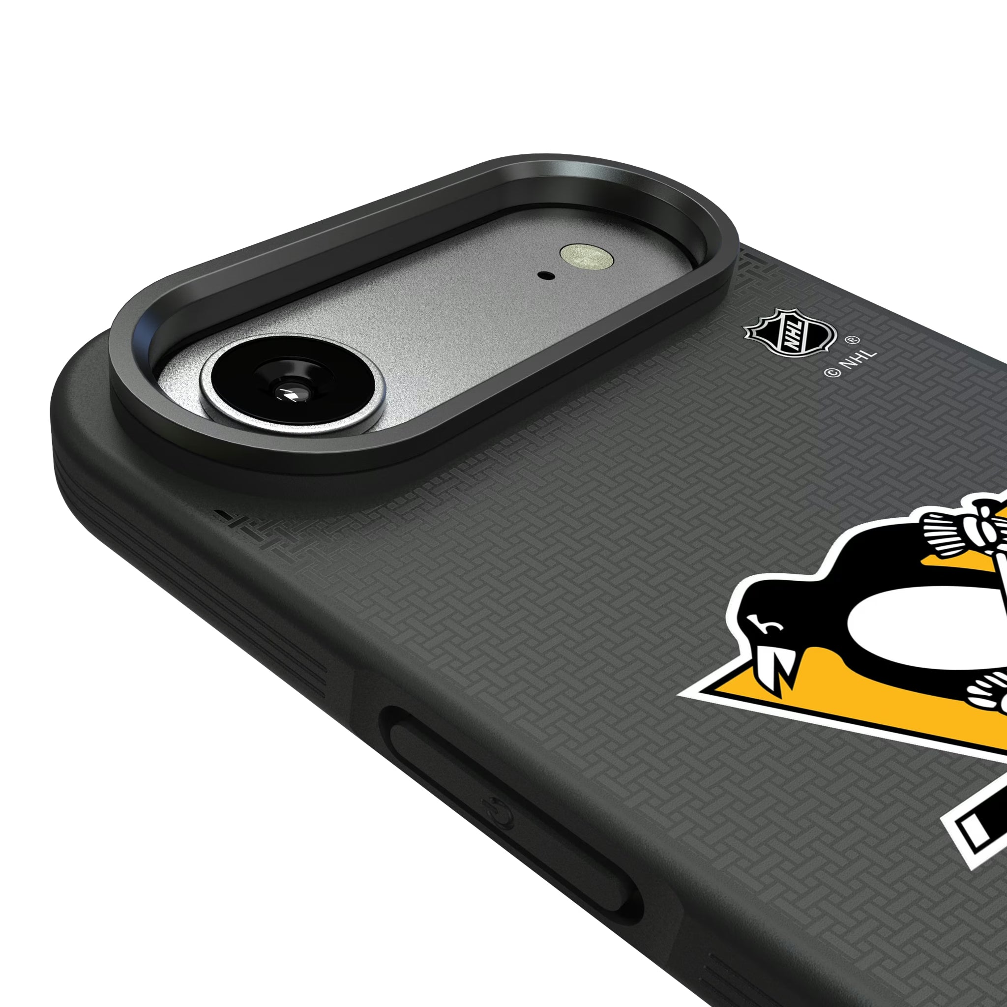 Pittsburgh Penguins Linen iPhone Bump Phone Case for Apple iPhone - Detail#Device_iPhone Air