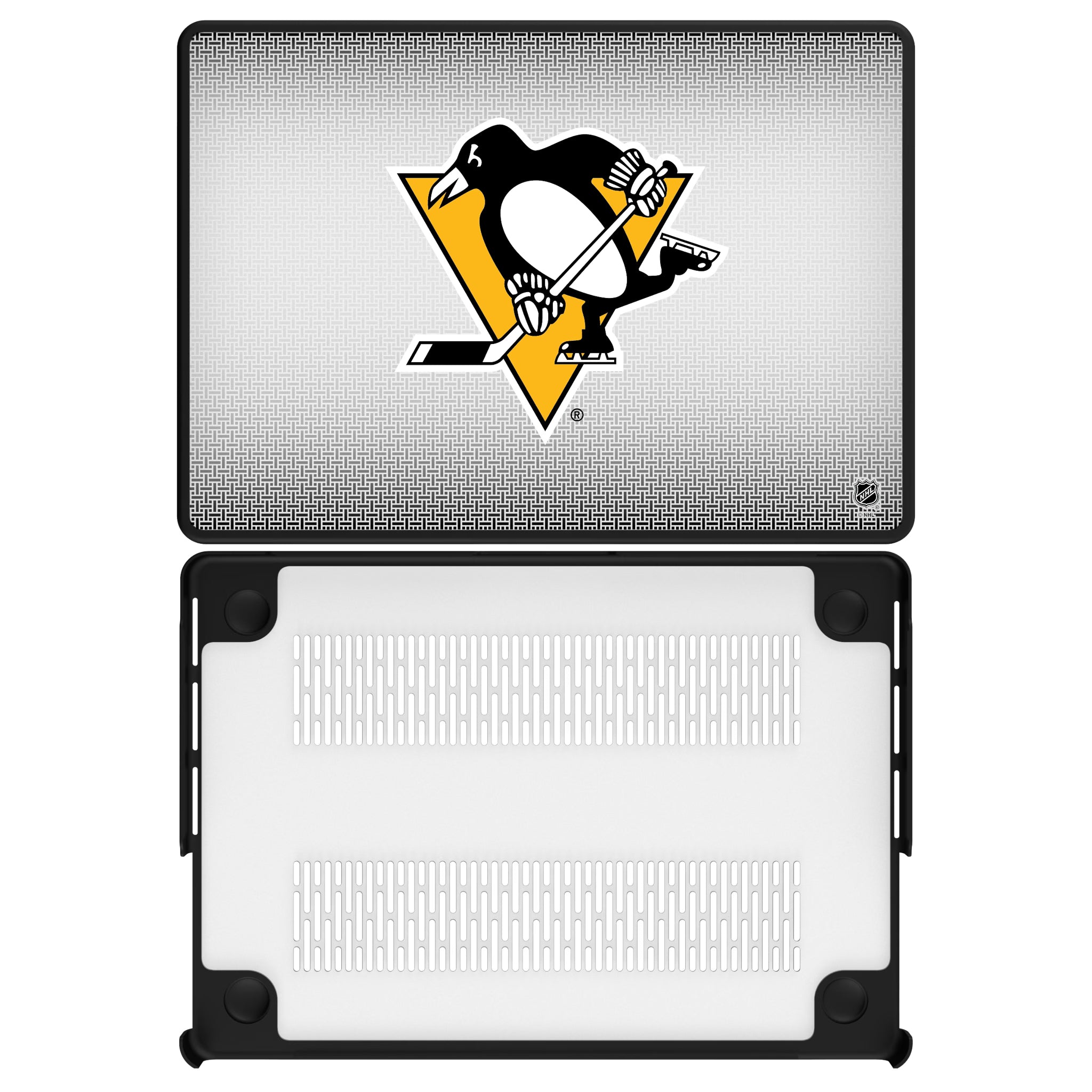 Pittsburgh Penguins Linen MacBook Laptop Case for Apple MacBook#Device_MacBook Pro (14-inch, 2021) / MacBook Pro (14-inch, 2023) / MacBook Pro (14-inch, 2024)