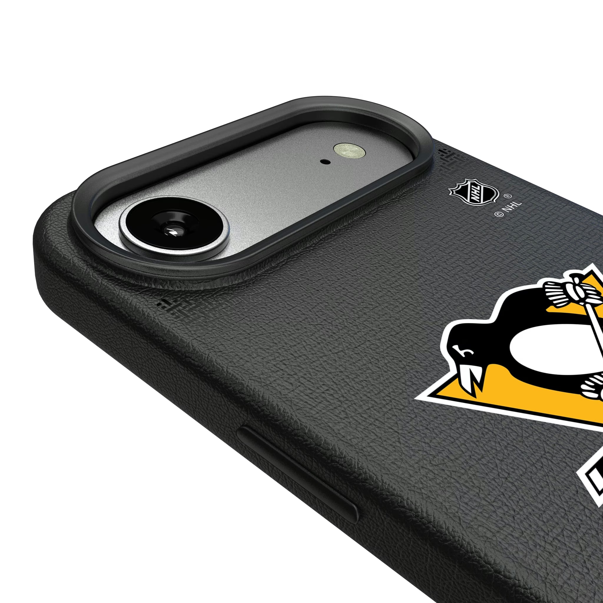Pittsburgh Penguins Linen iPhone MagSafe Compatible Phone Case for Apple iPhone - Detail#Device_iPhone Air