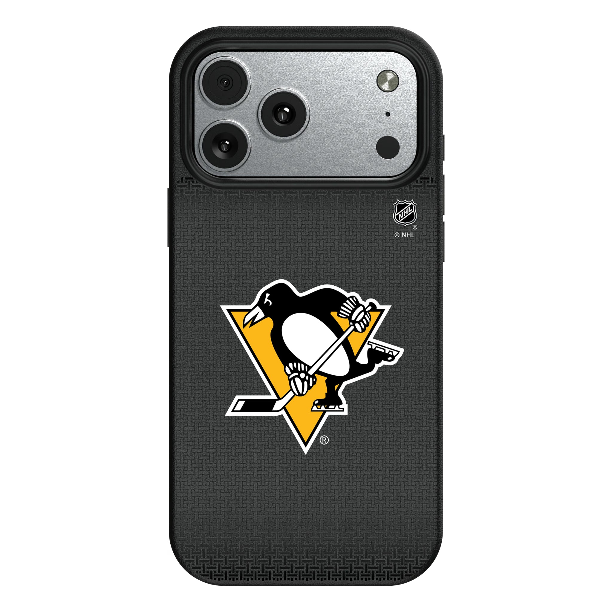 Pittsburgh Penguins Linen iPhone MagSafe Compatible Phone Case for Apple iPhone#Device_iPhone 17 Pro Max