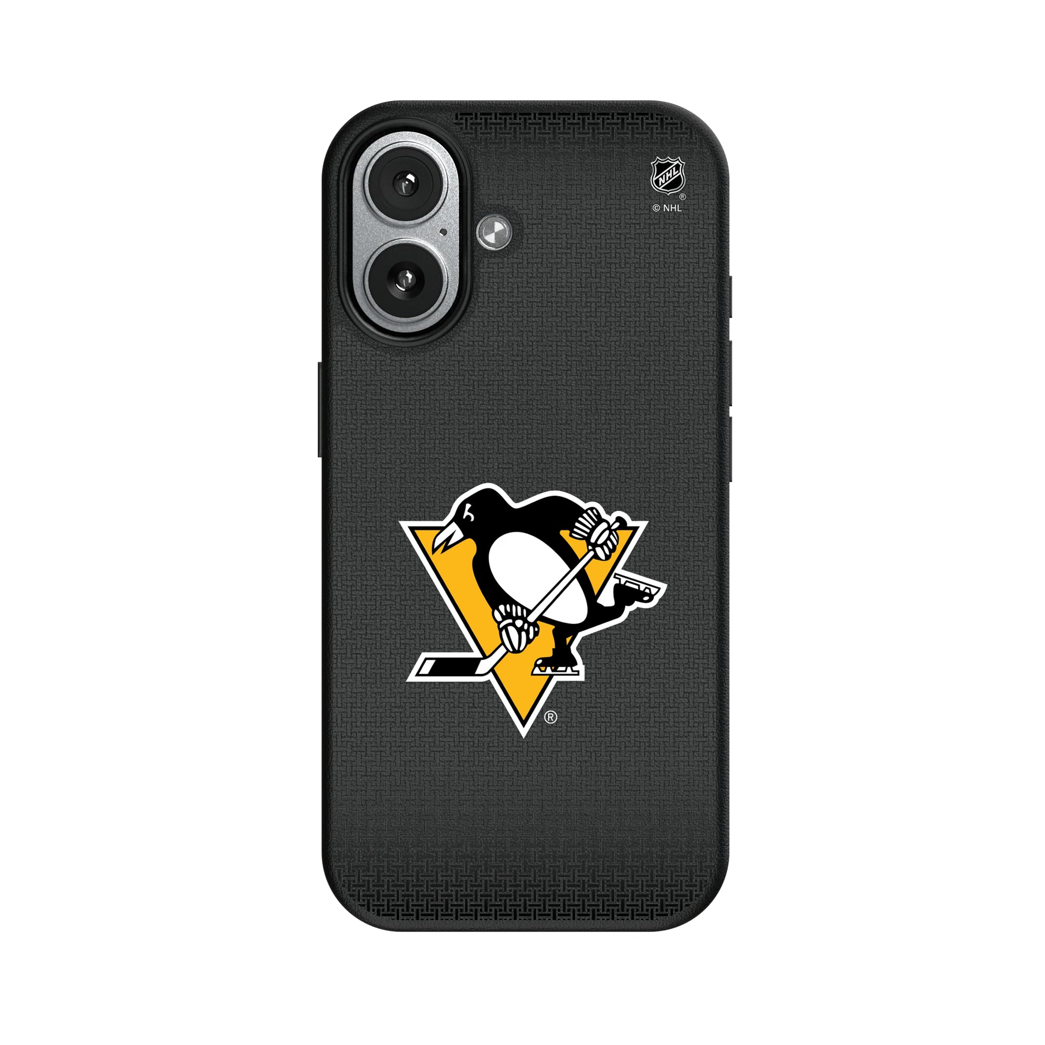 Pittsburgh Penguins Linen iPhone MagSafe Compatible Phone Case for Apple iPhone#Device_iPhone 17