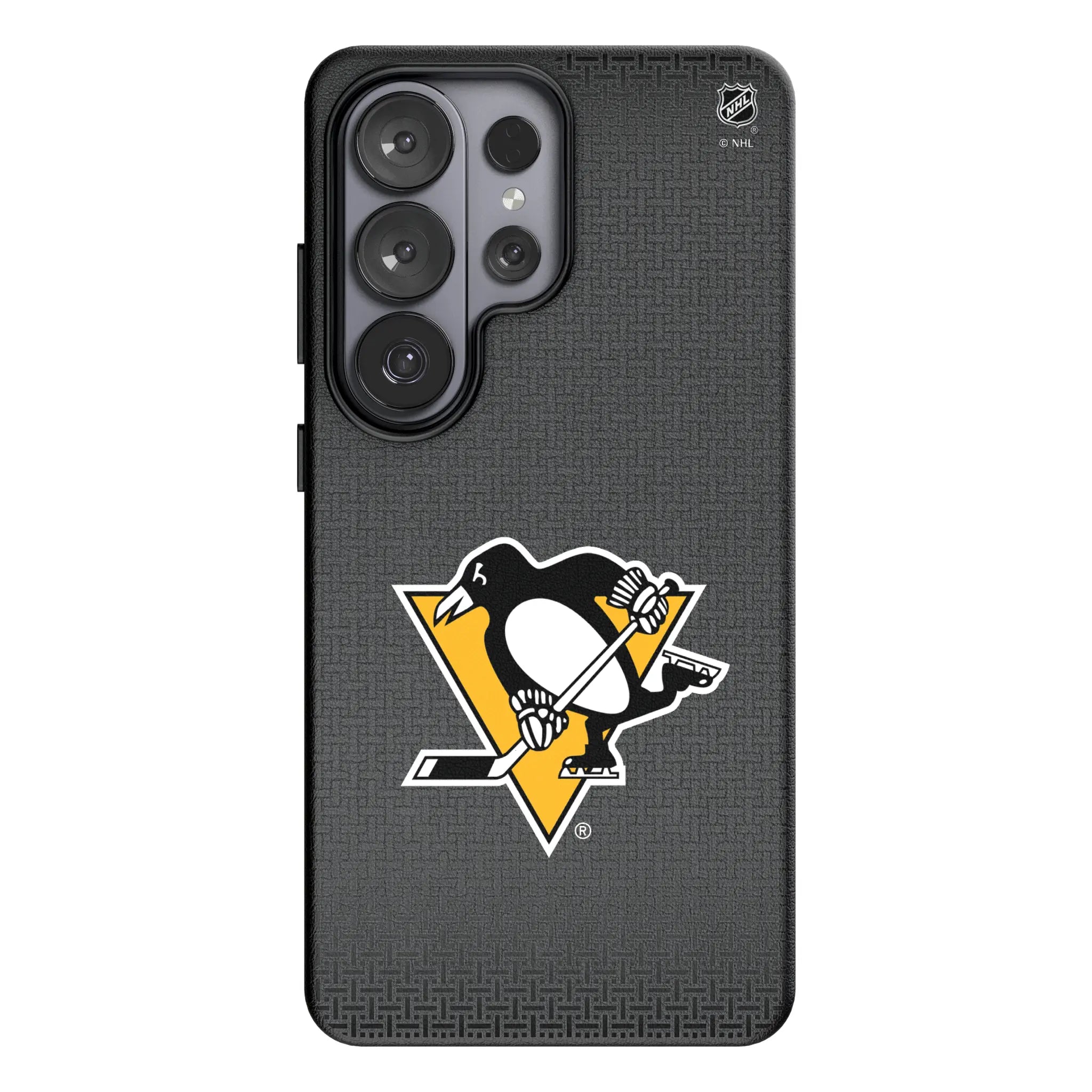 Pittsburgh Penguins Linen Galaxy MagSafe Compatible Phone Case for Samsung Galaxy#Device_Galaxy S26 Ultra