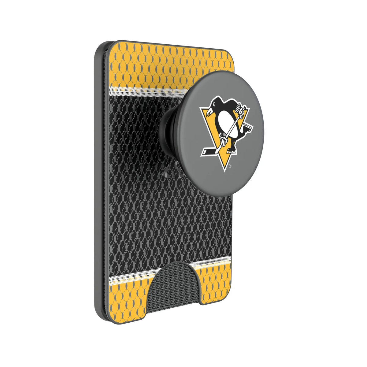Pittsburgh Penguins Mesh Popsockets Wallet Magnetic