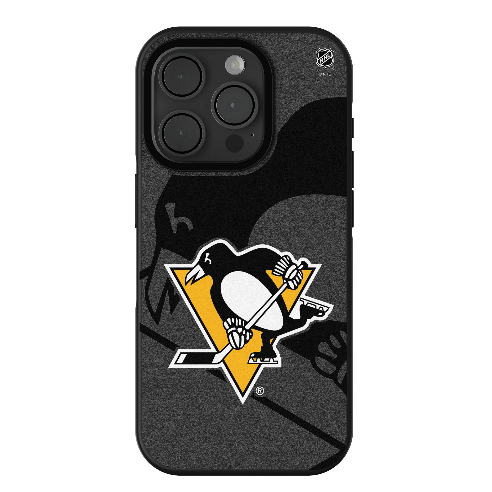 Pittsburgh Penguins Monocolor Tilt iPhone Bump Phone Case for Apple iPhone