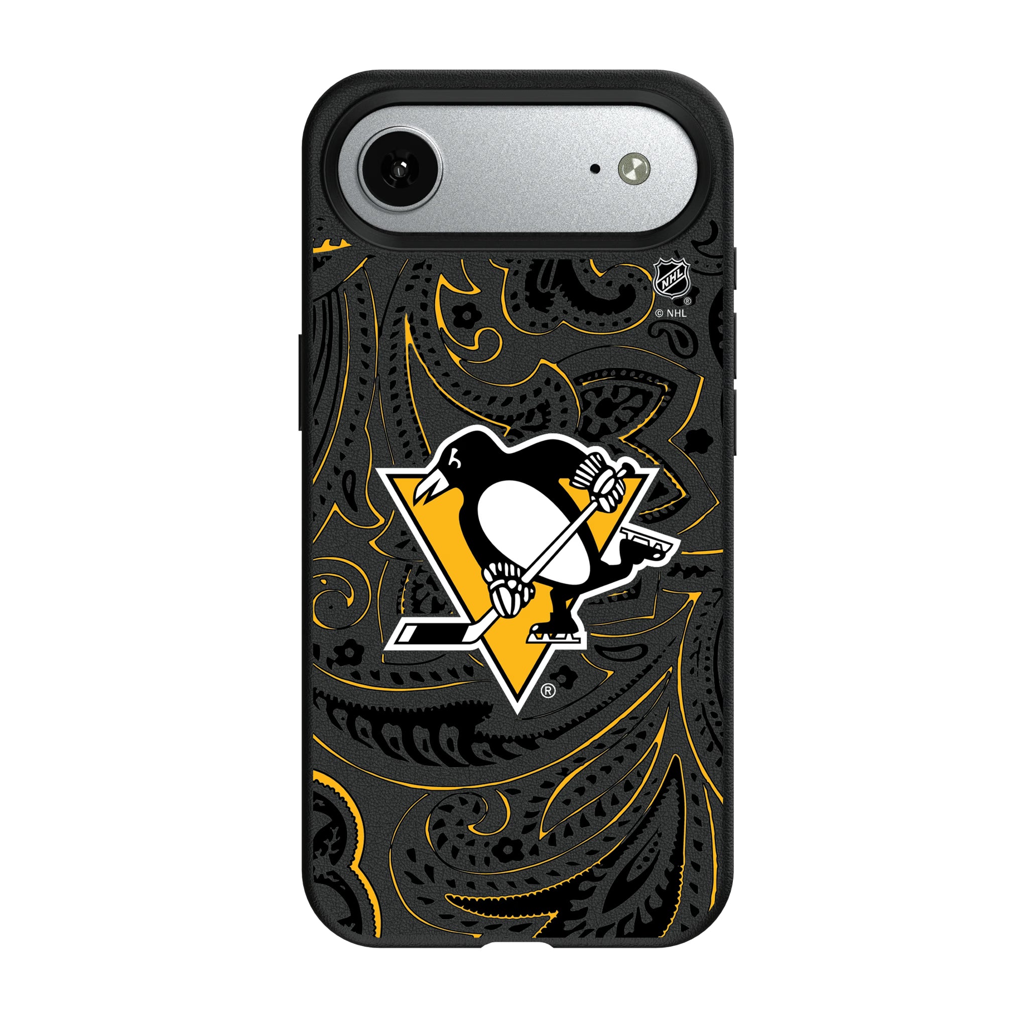 Pittsburgh Penguins Paisley iPhone MagSafe Compatible Phone Case for Apple iPhone#Device_iPhone Air