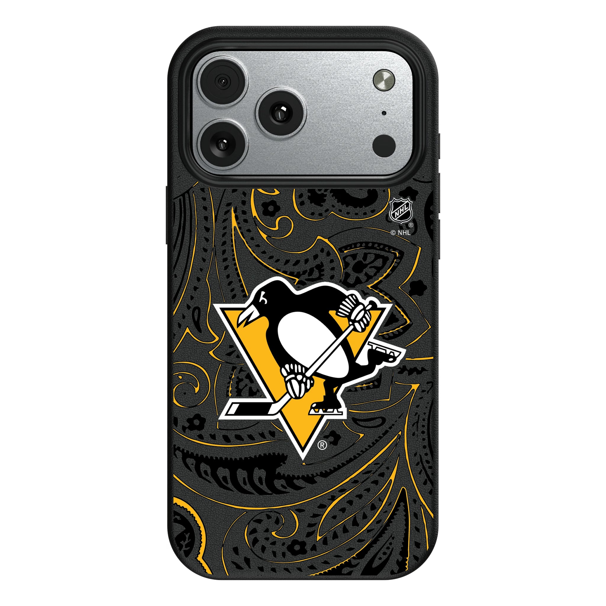 Pittsburgh Penguins Paisley iPhone MagSafe Compatible Phone Case for Apple iPhone#Device_iPhone 17 Pro Max