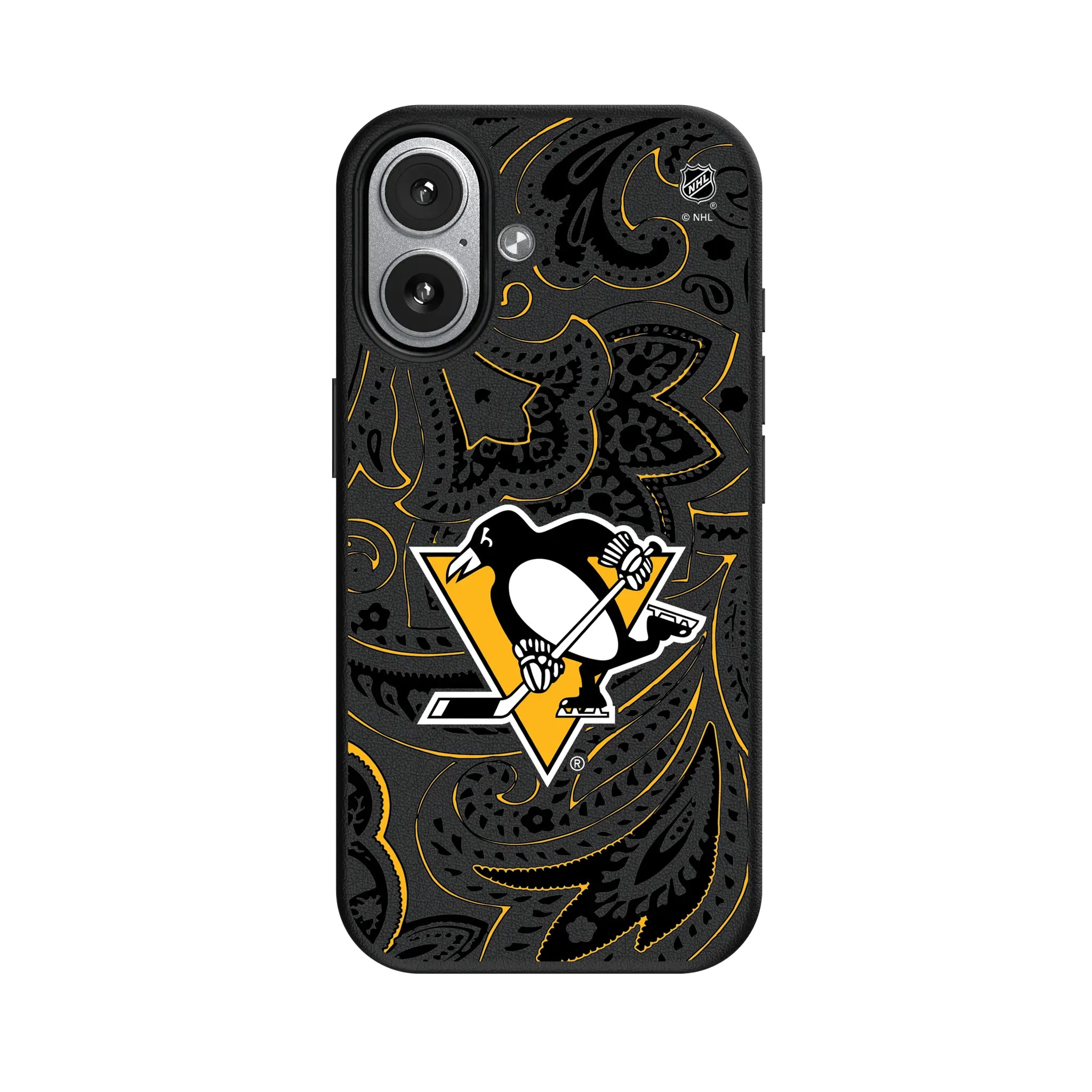 Pittsburgh Penguins Paisley iPhone MagSafe Compatible Phone Case for Apple iPhone#Device_iPhone 17