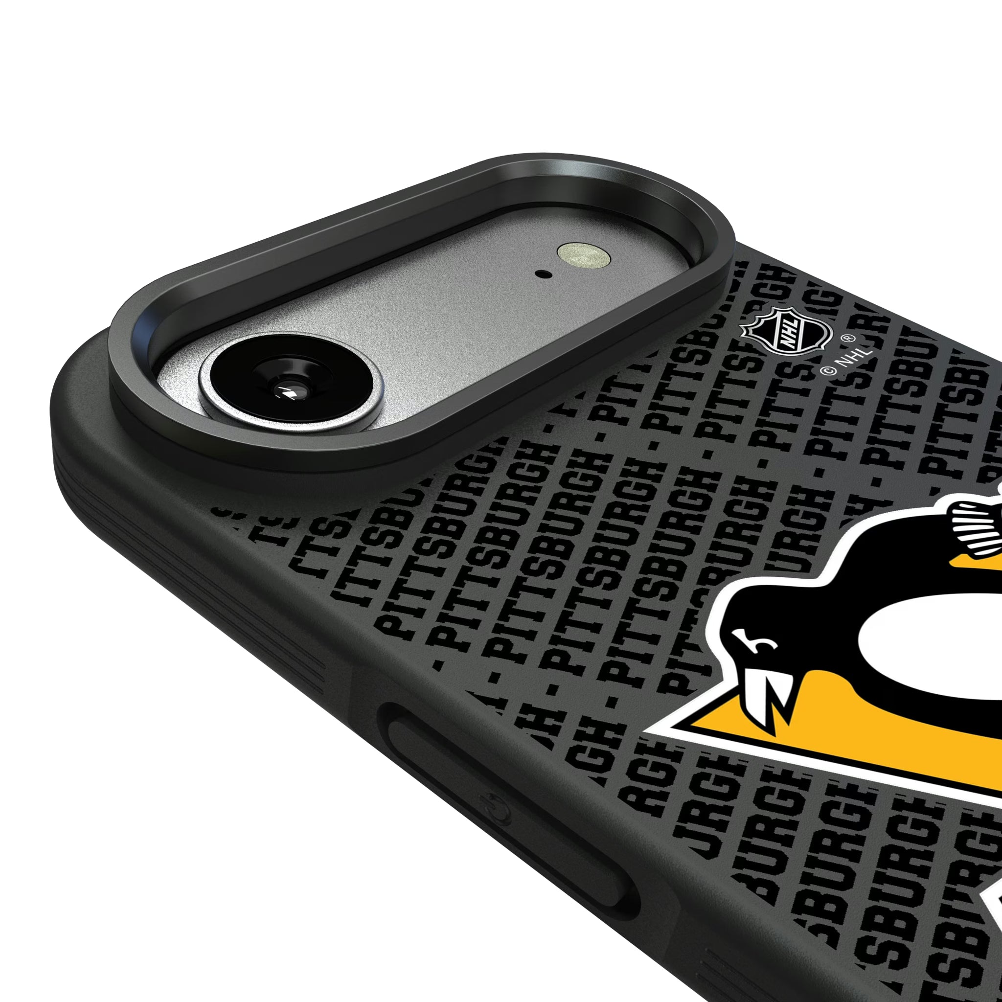 Pittsburgh Penguins Personalized EndZone Plus iPhone Bump Phone Case for Apple iPhone - Detail#Device_iPhone Air